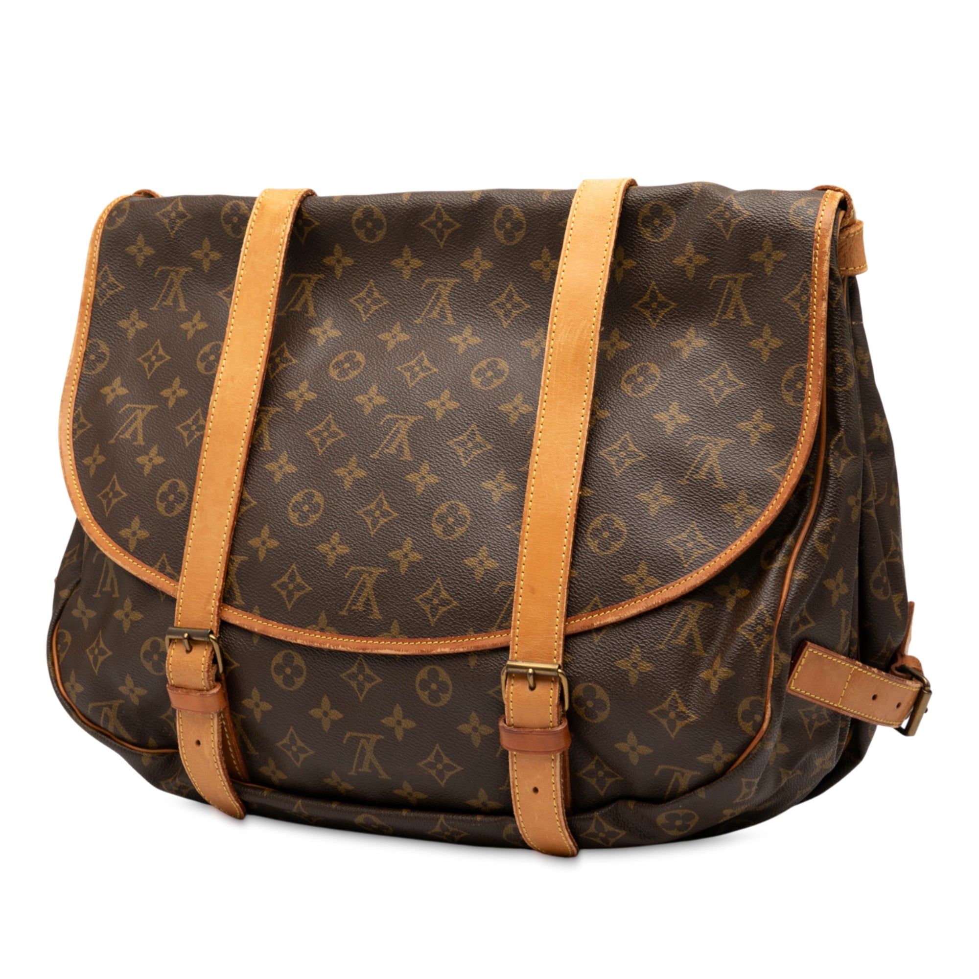 Saumur Handbag Monogram Canvas 43