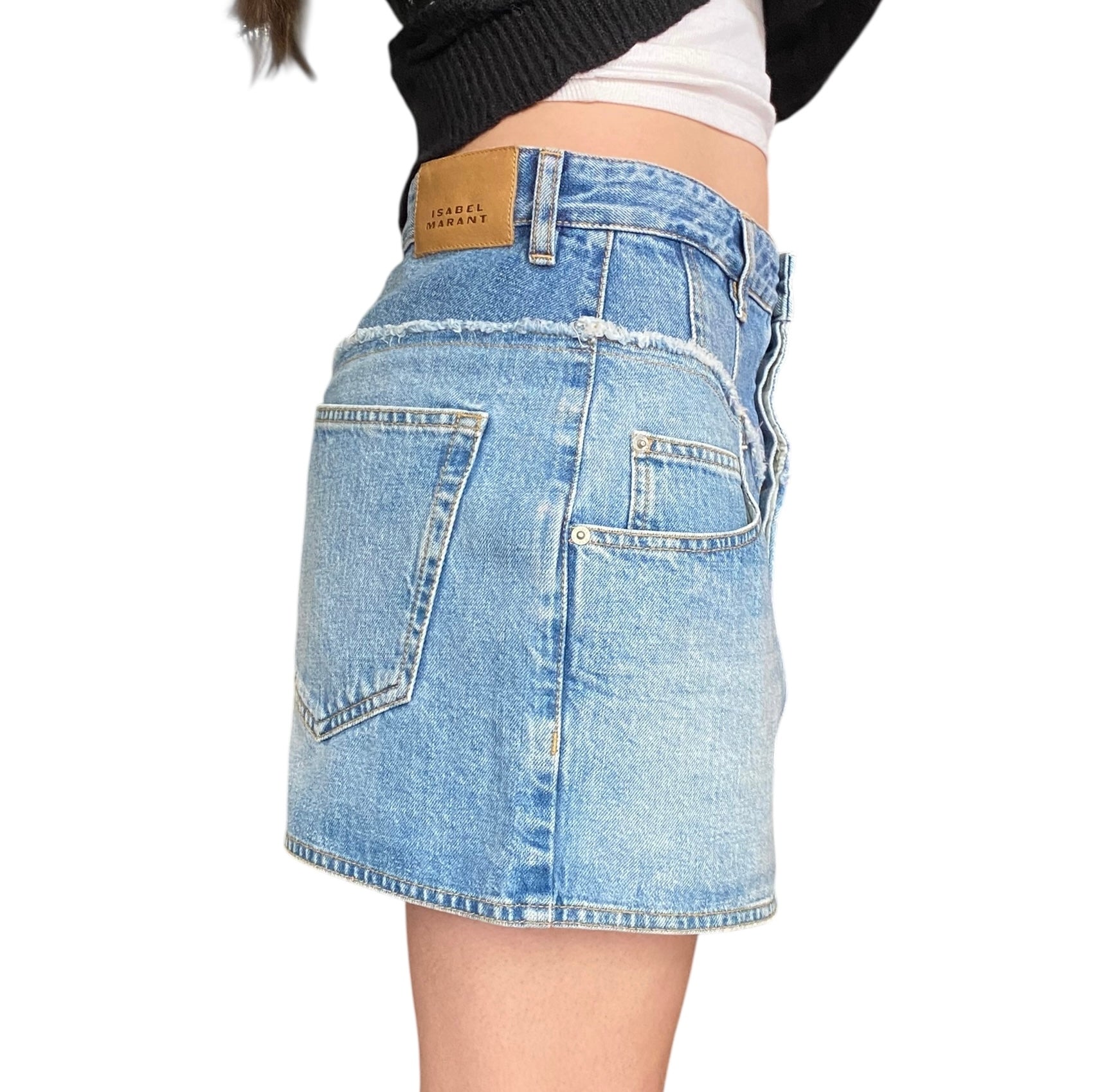 Isabel Marant Denim Mini Skirt - 38