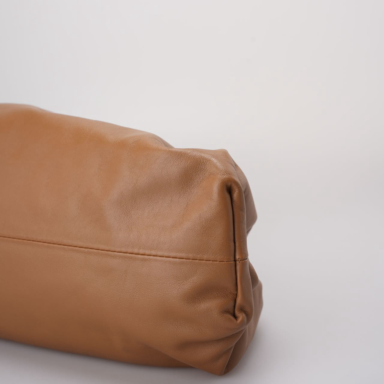 Bottega Veneta Brown Leather The Pouch Clutch