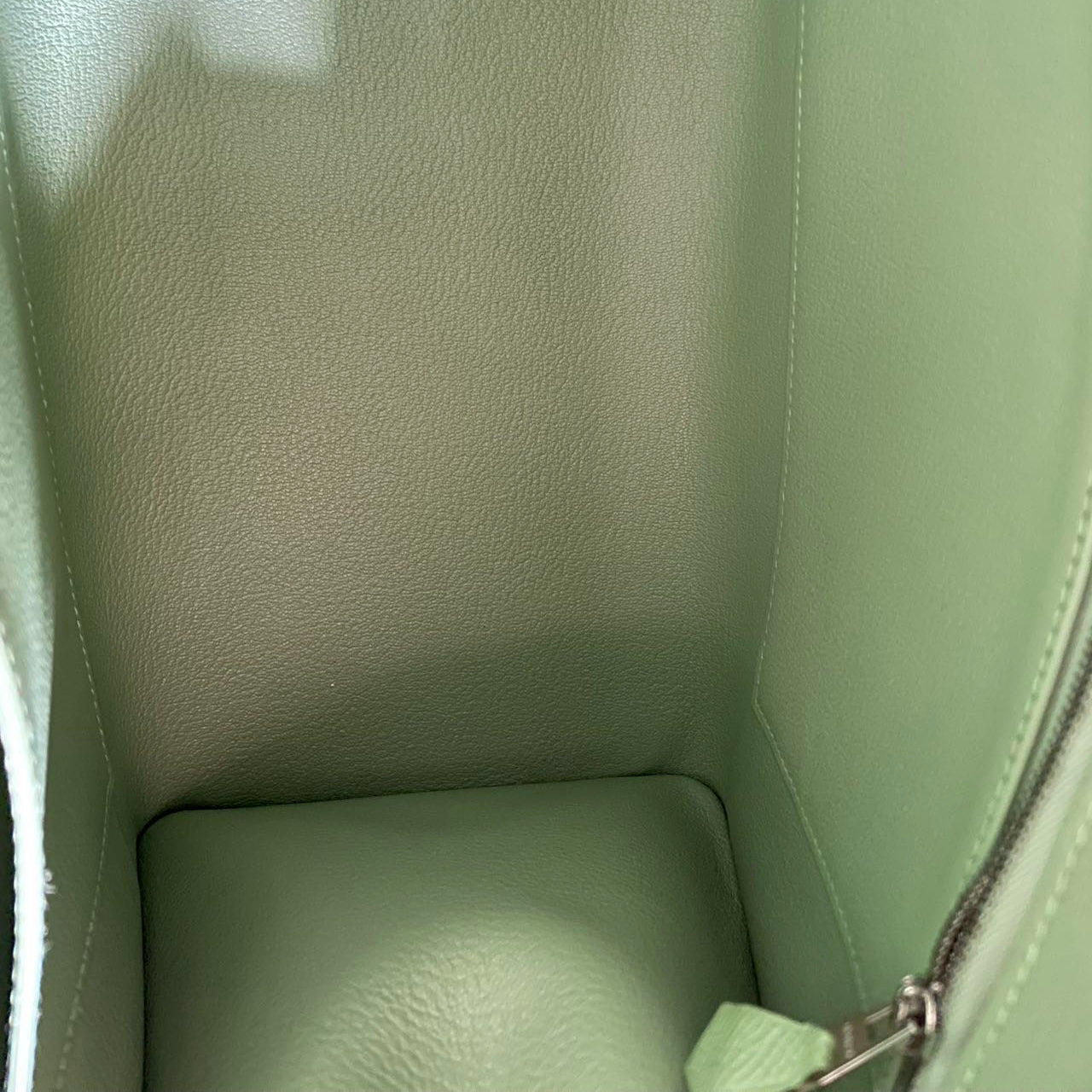Hermes Birkin 30cm Sellier Bag In Vert Avocado Green Epsom Leather With Palladium Hardware