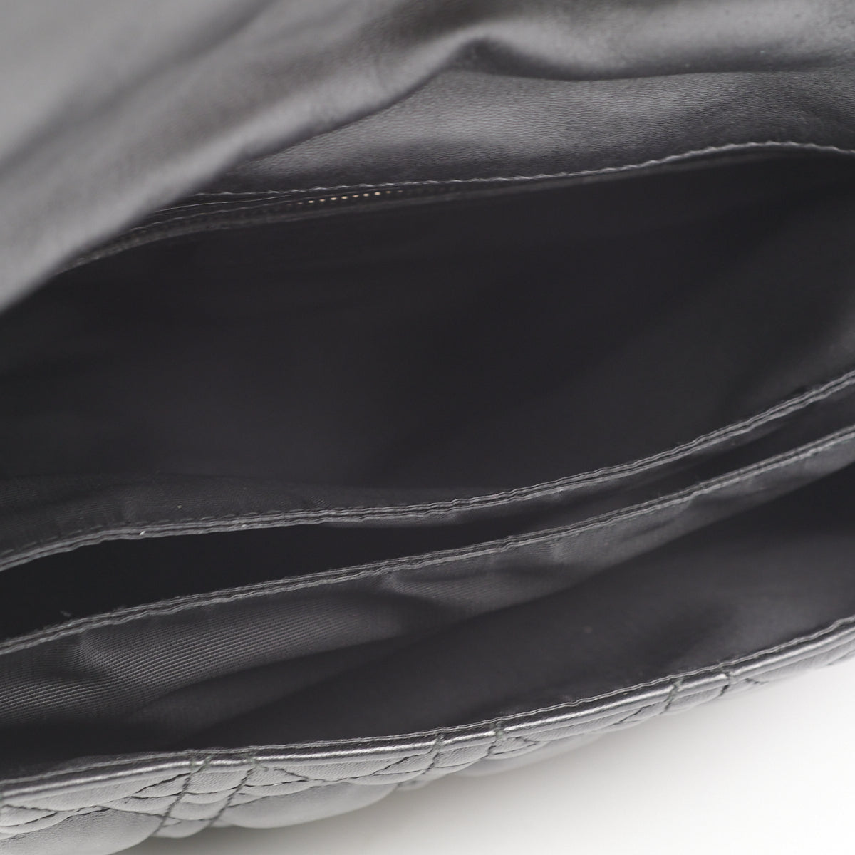 Dior Cannage Lock Bag Black