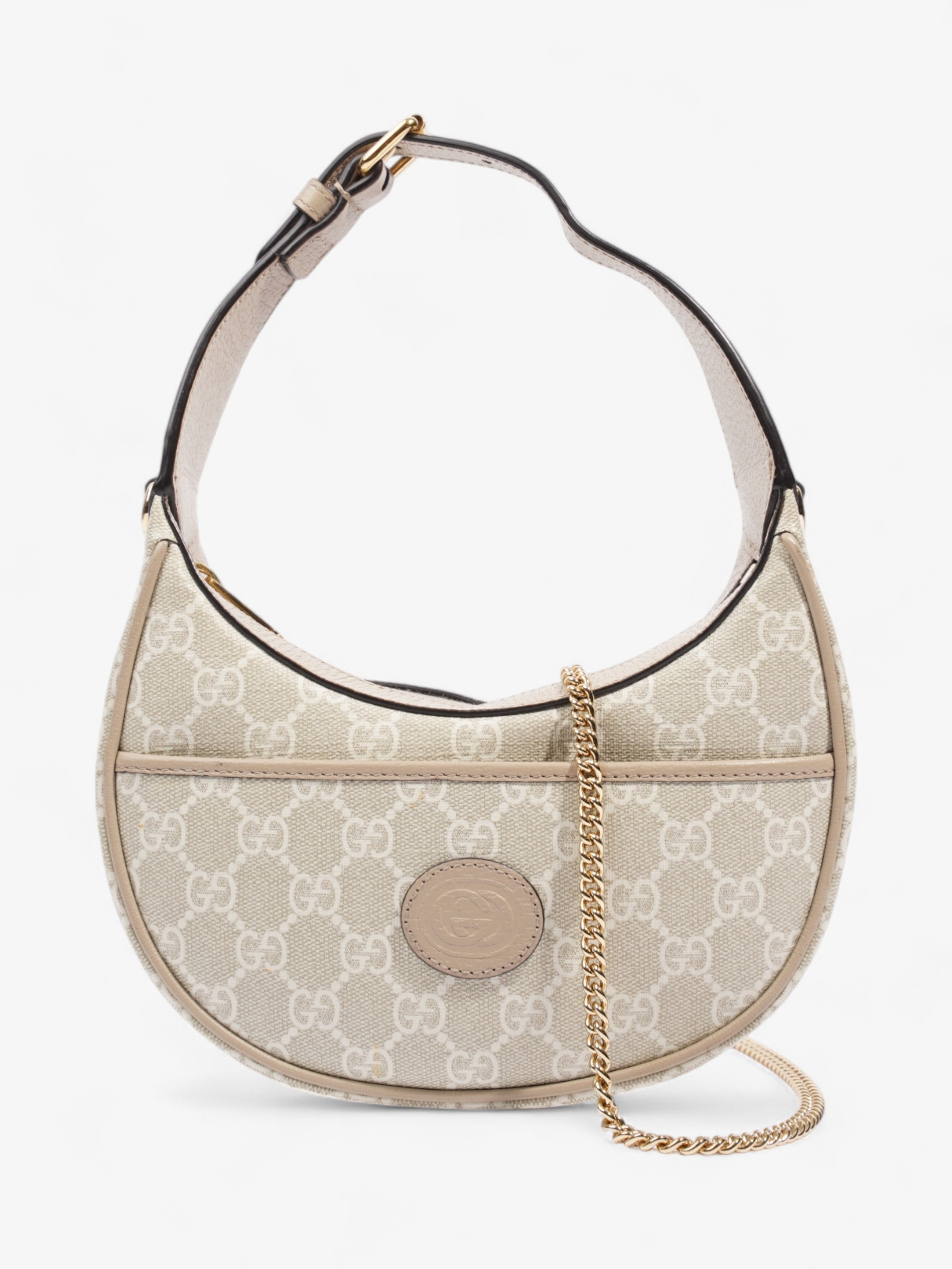 Gucci Ophidia GG Supreme / Beige / Oatmeal Canvas Mini