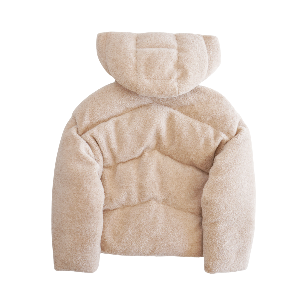 Camellia Teddy Puffer Jacket - Women's S