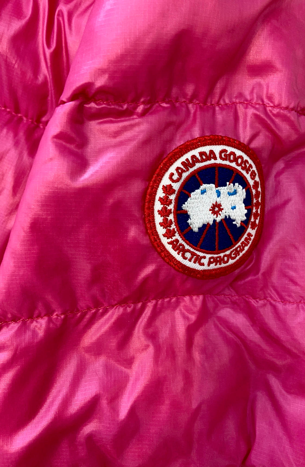 CANADA GOOSE RASPBERRY PINK GIRLS COAT
