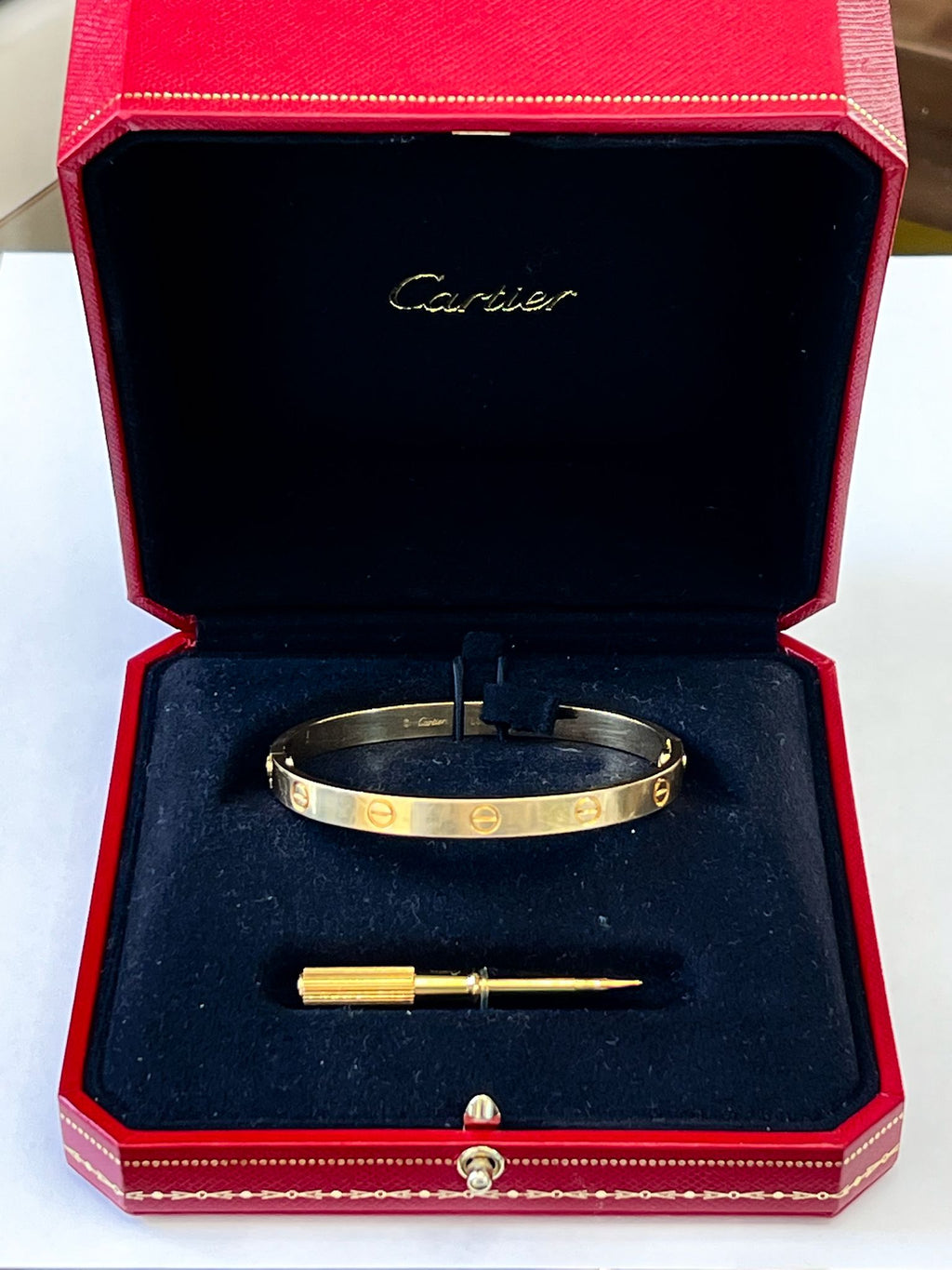 CARTIER LOVE BRACELET 18K GOLD