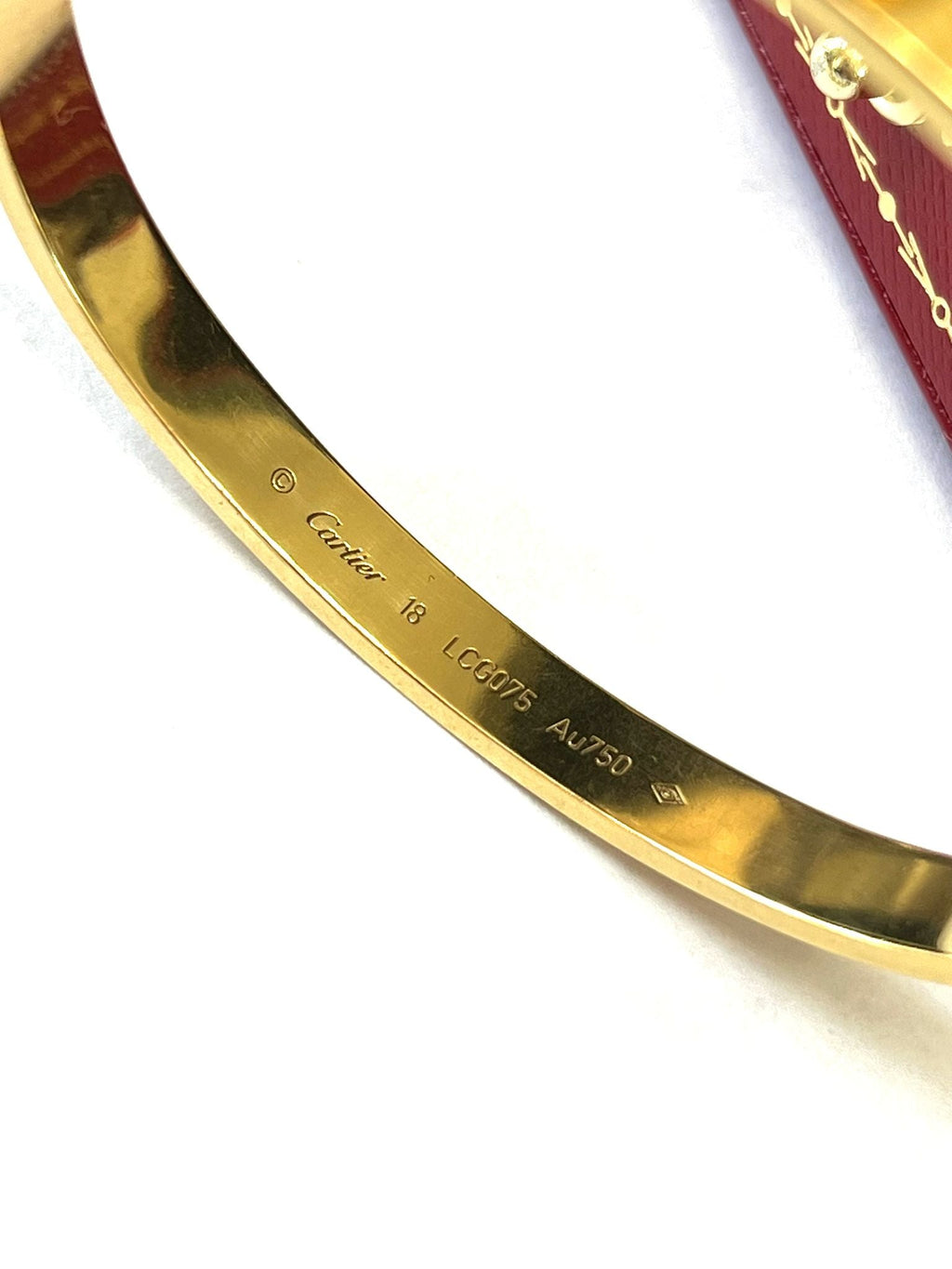CARTIER LOVE BRACELET 18K GOLD