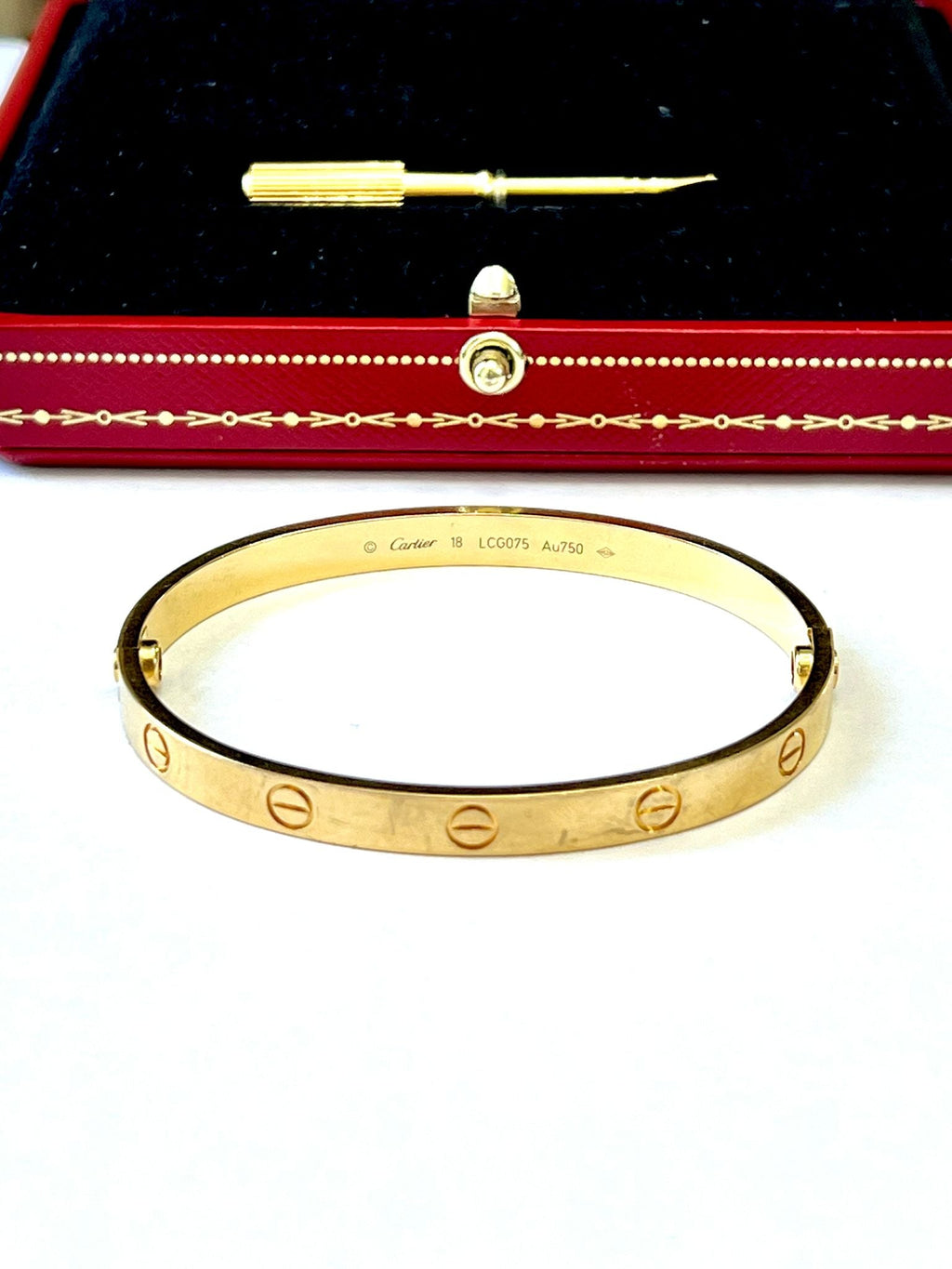 CARTIER LOVE BRACELET 18K GOLD