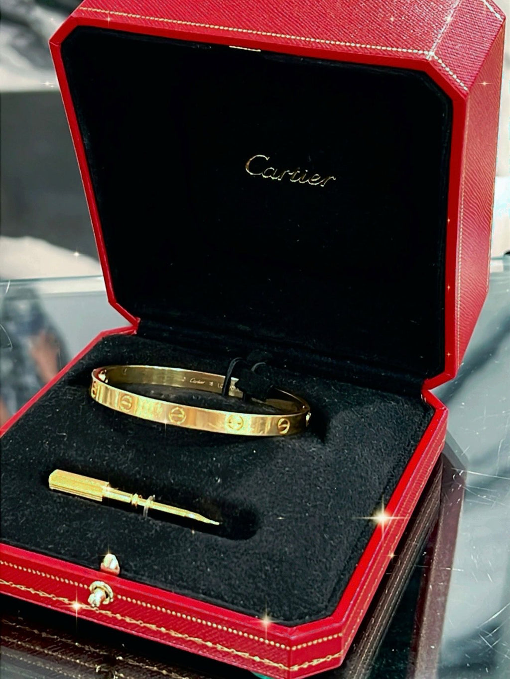 CARTIER LOVE BRACELET 18K GOLD