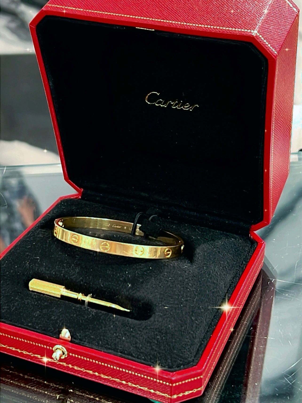CARTIER LOVE BRACELET 18K GOLD