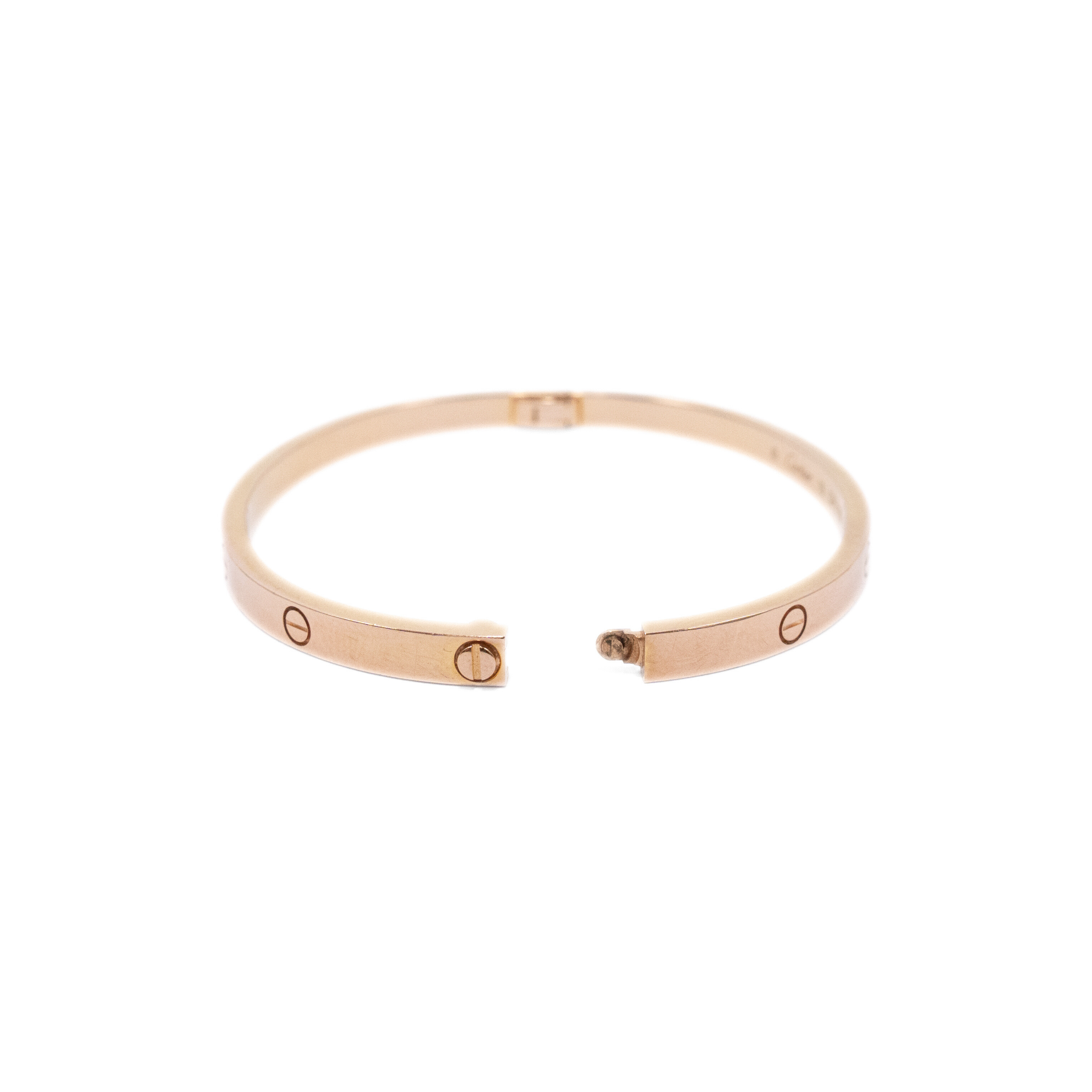 Cartier 18k Rose Gold 'Love' Bracelet - 16