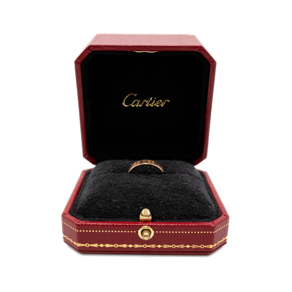 Cartier 18k Rose Gold 'Love' Ring - 51
