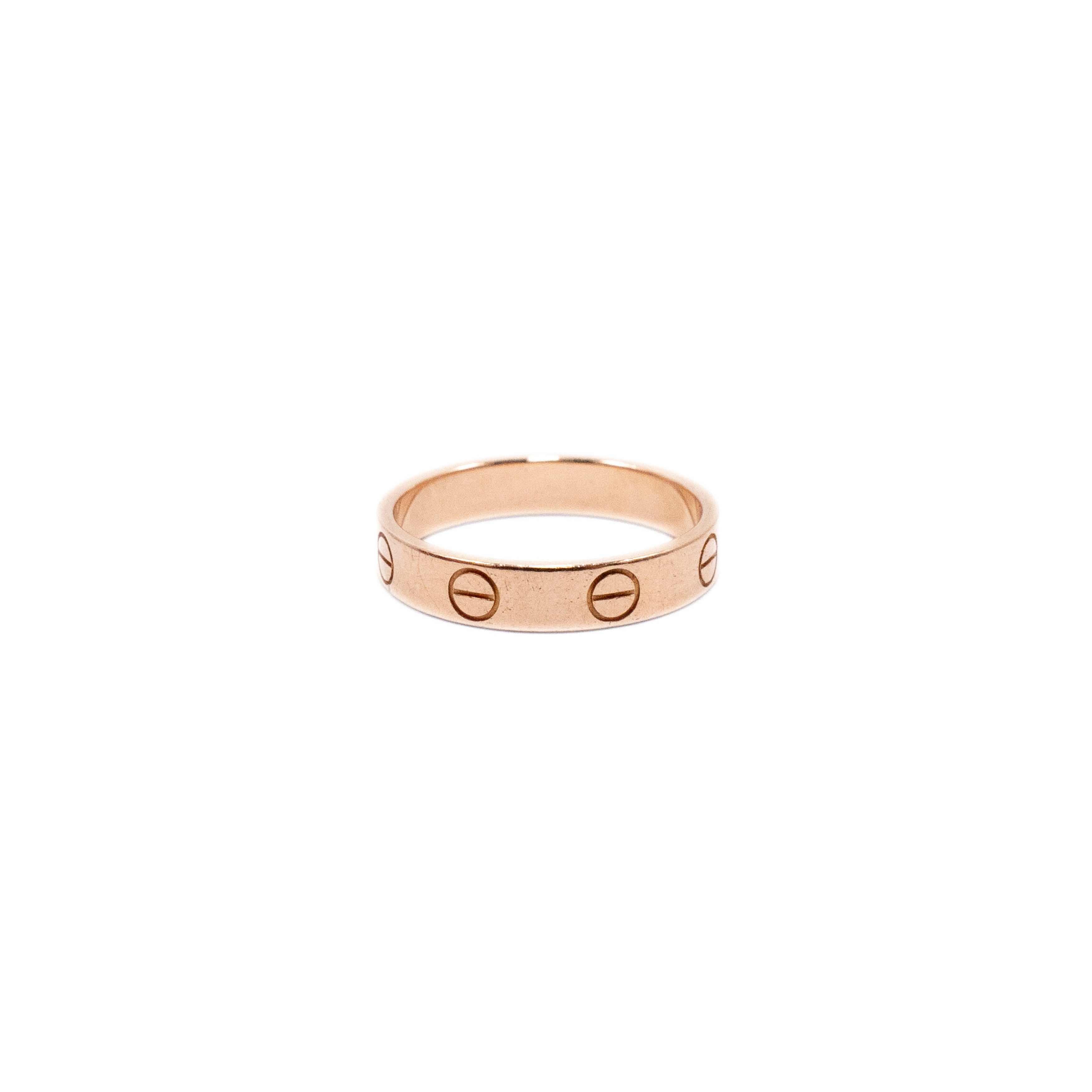 Cartier 18k Rose Gold 'Love' Ring - 51