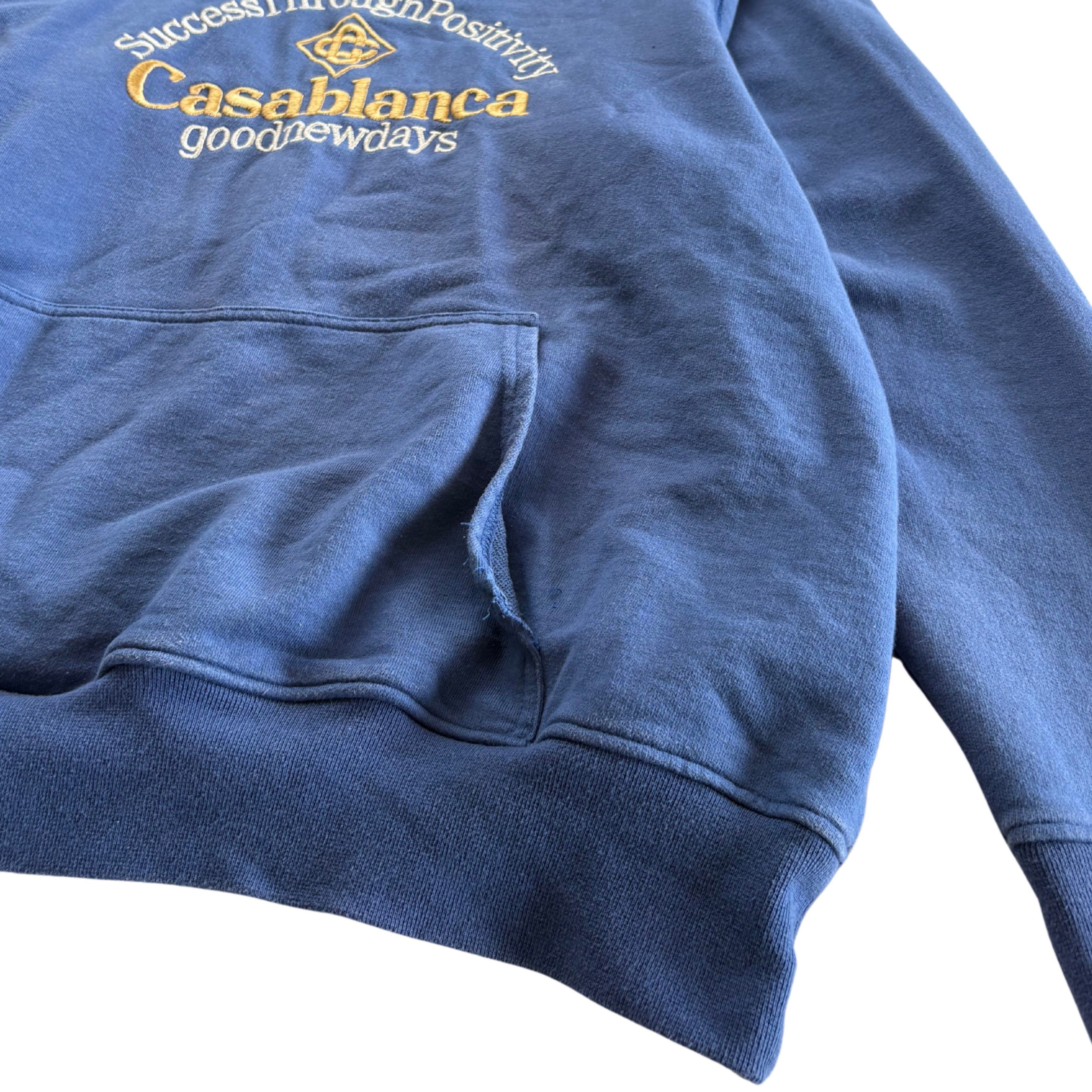 Casablanca Embroidered Hoodie - Men's XL