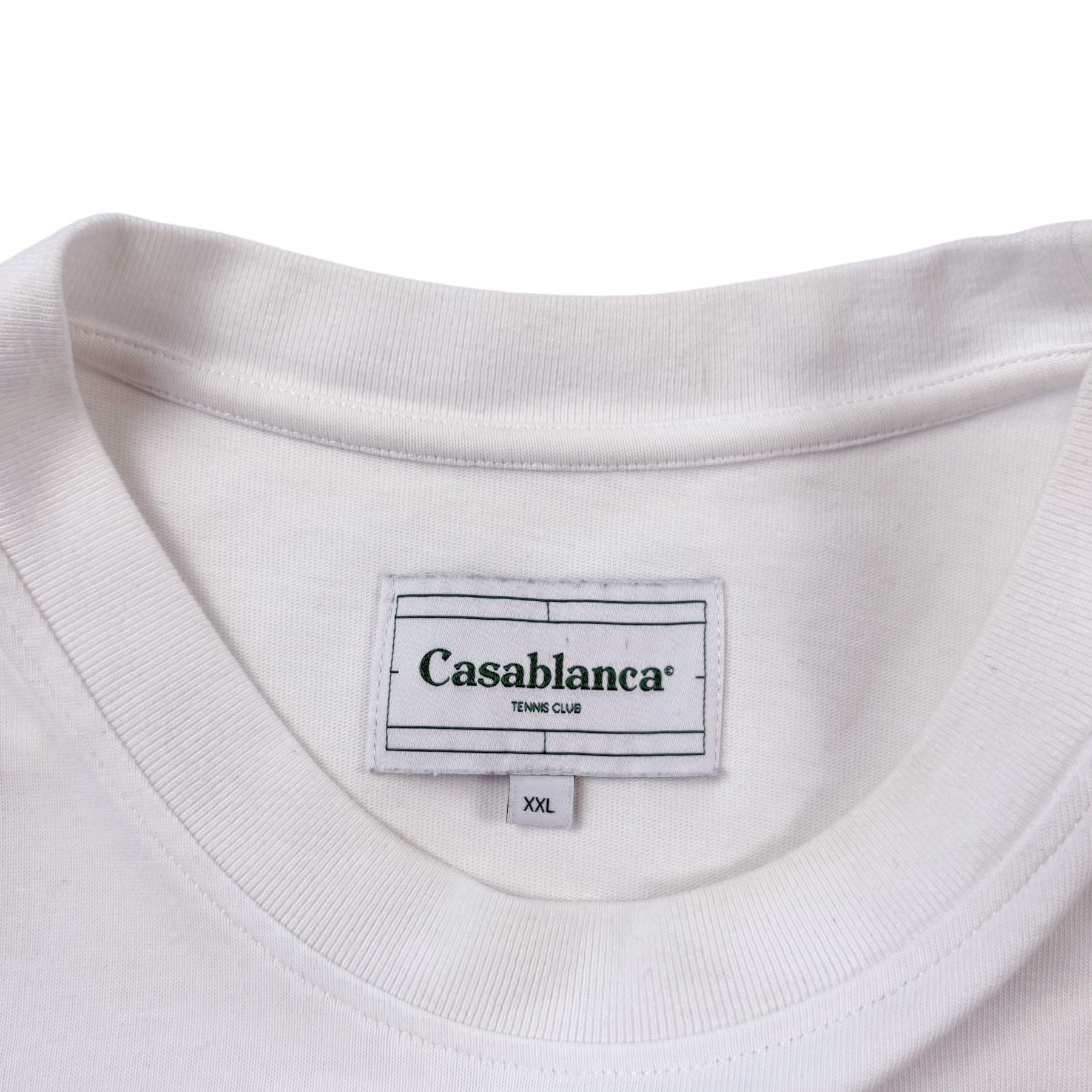 Casablanca 'Tennis Club' T-Shirt - Men's XXL