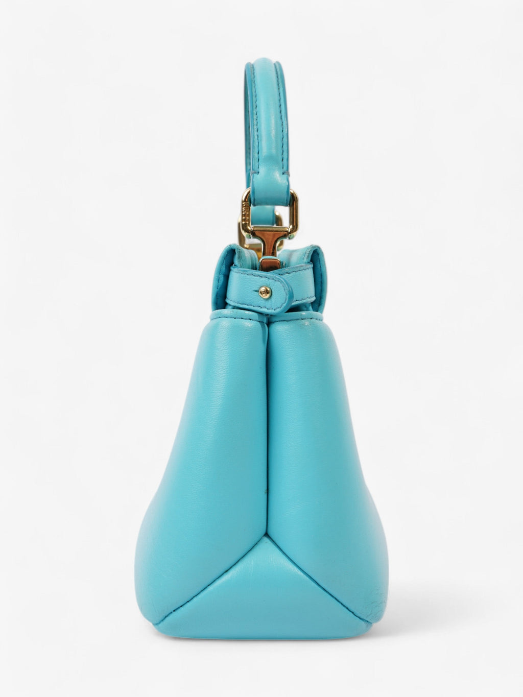 Fendi Peekaboo Light Blue  Nappa Leather