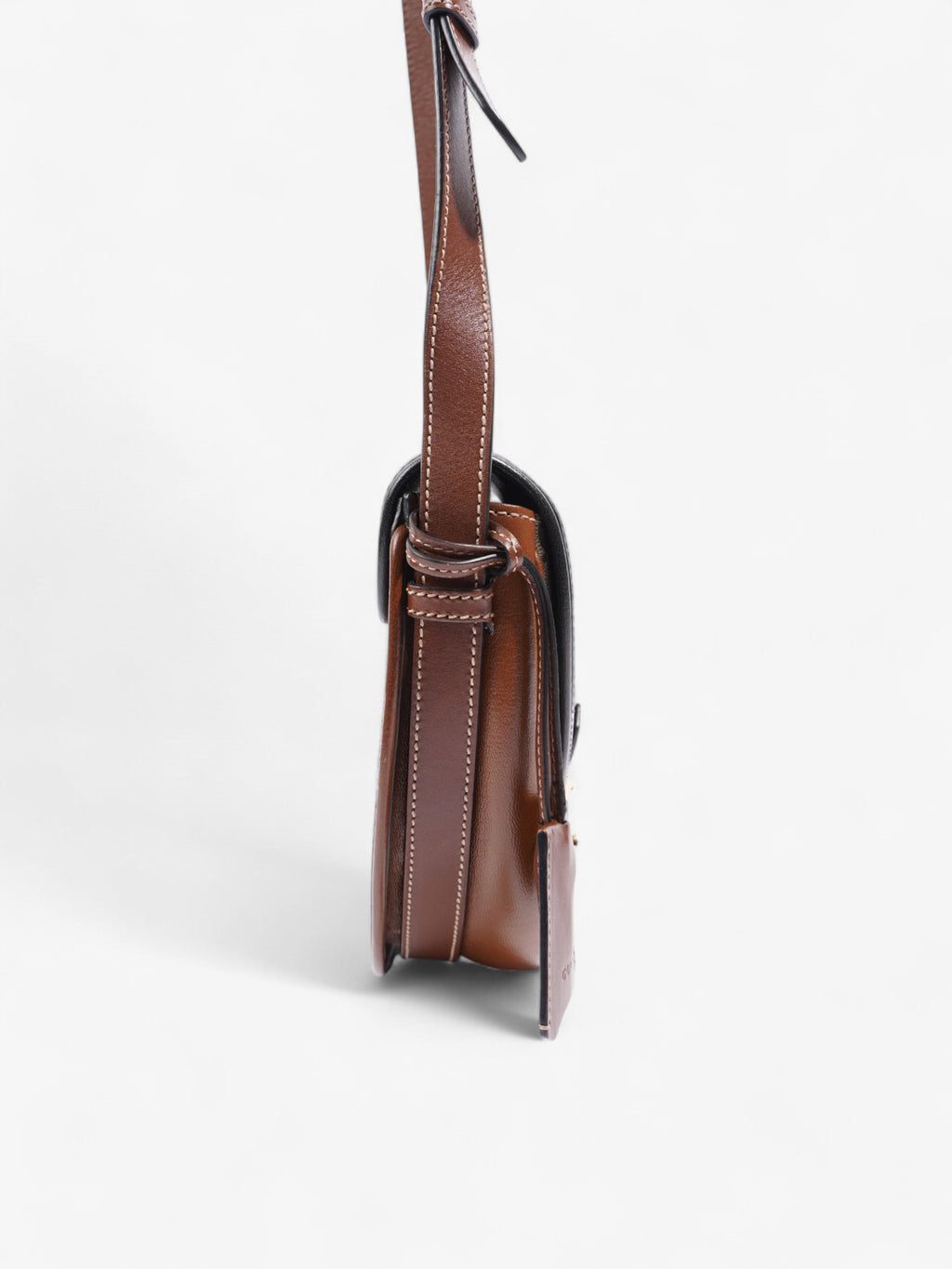 Gucci Padlock Shoulder Bag Black / Supreme Coated Canvas