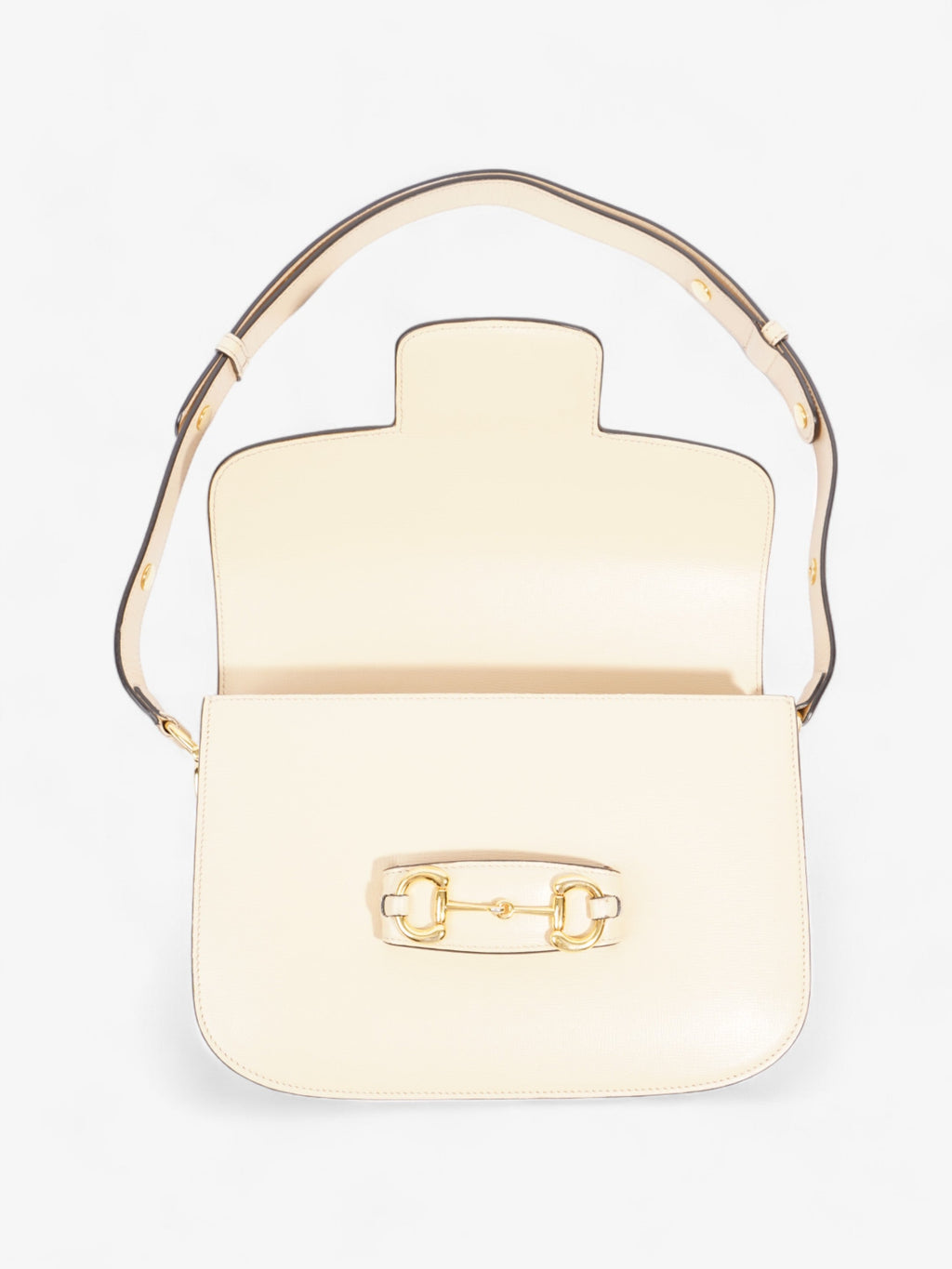 Gucci Horsebit 1955 Beige Leather