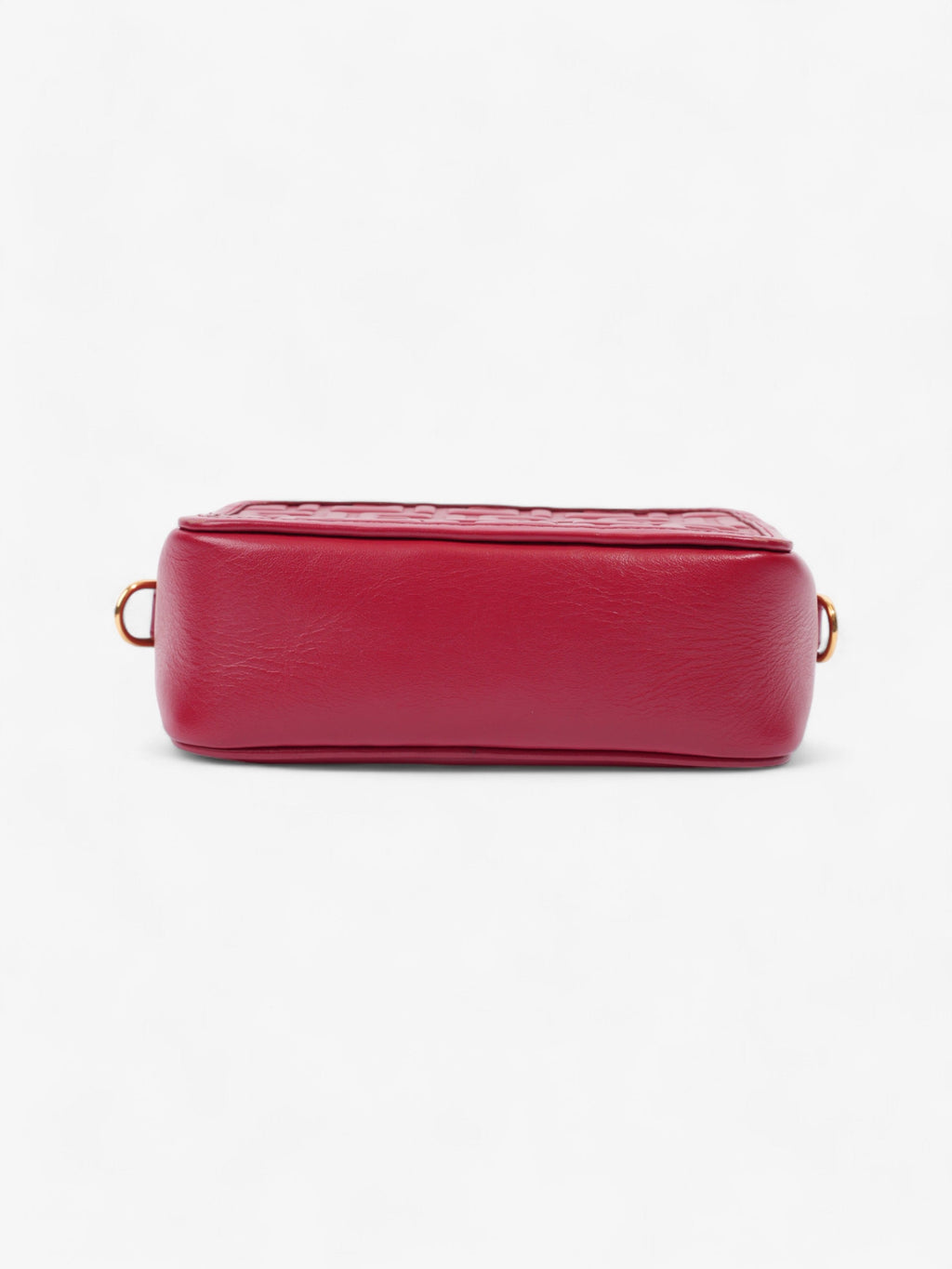 Fendi Camera Bag Red Leather Mini