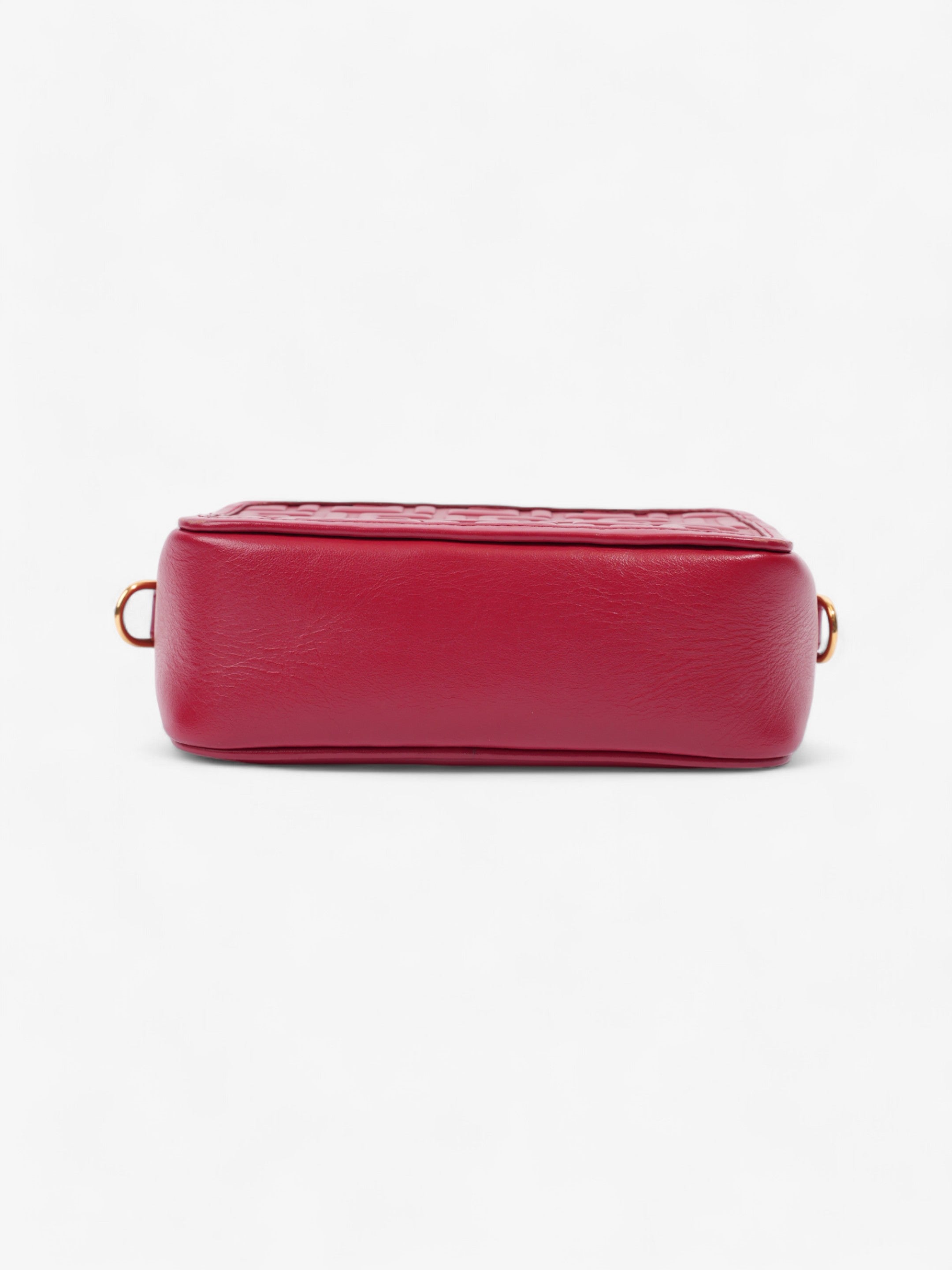 Fendi Camera Bag Red Leather Mini