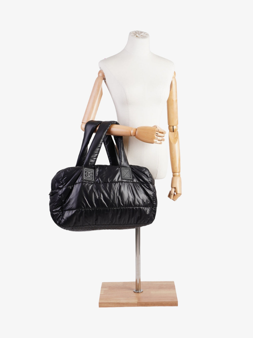Chanel Cocoon Tote Black Nylon