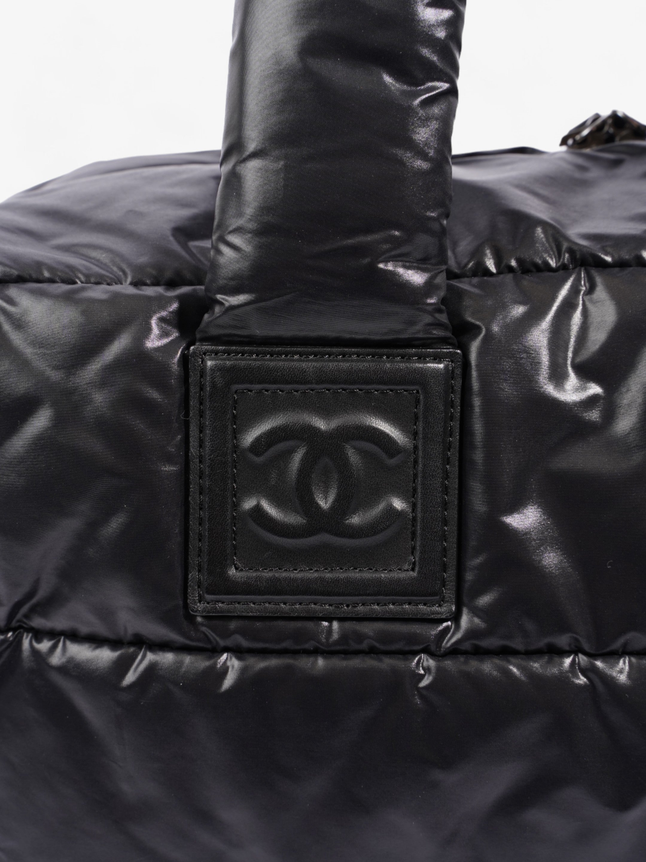 Chanel Cocoon Tote Black Nylon