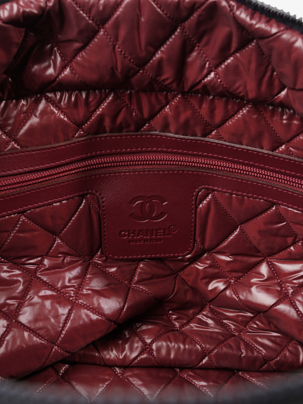 Chanel Cocoon Tote Black Nylon