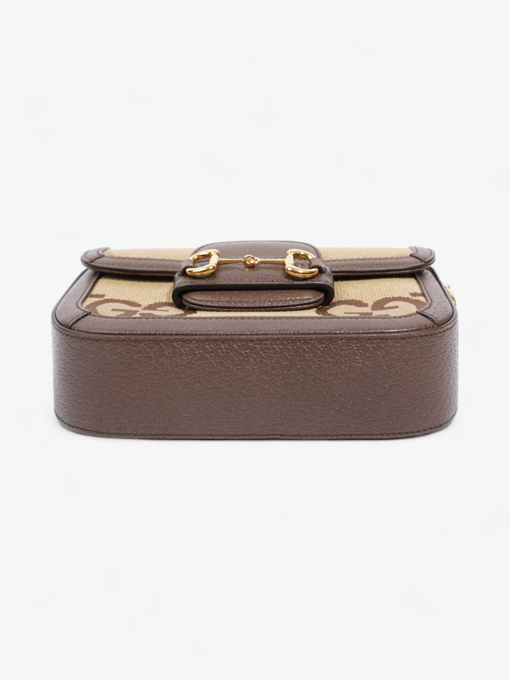 Gucci  Horsebit 1955 Beige And Jumbo Jumbo GG Canvas Mini
