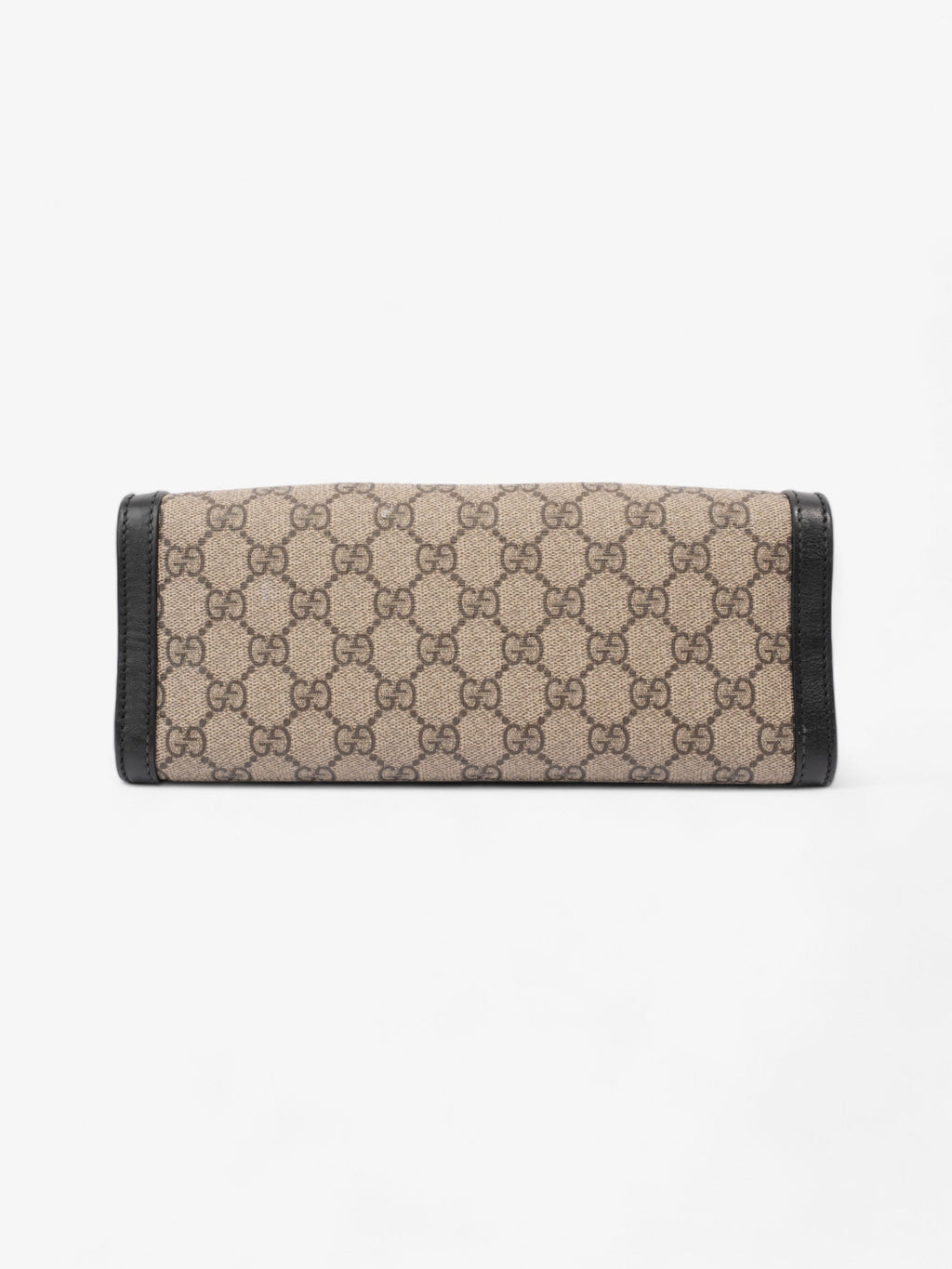 Gucci Padlock Beige And Ebony GG Supreme / Black Coated Canvas Small