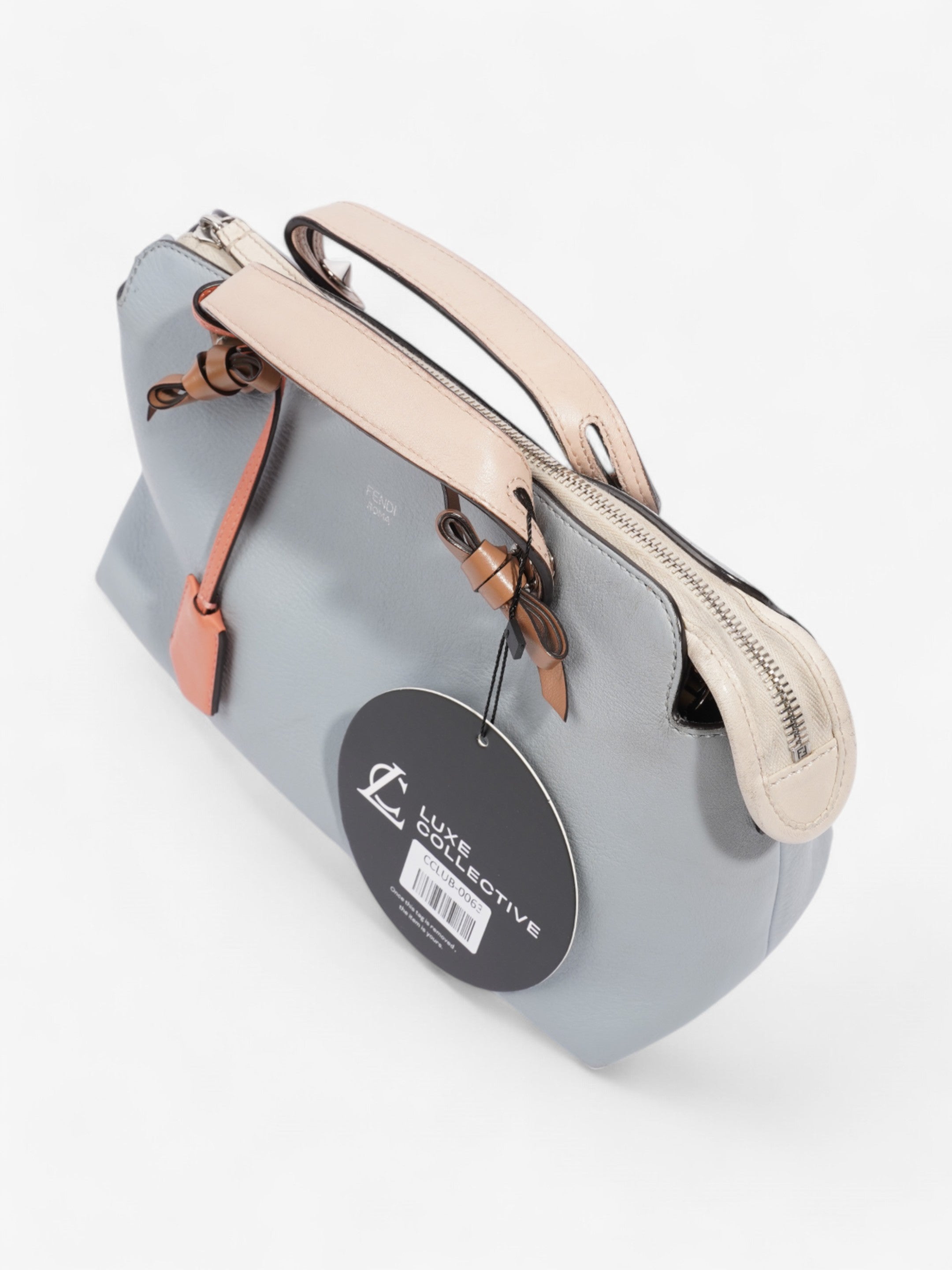 Fendi By The Way Baby Blue Leather Medium