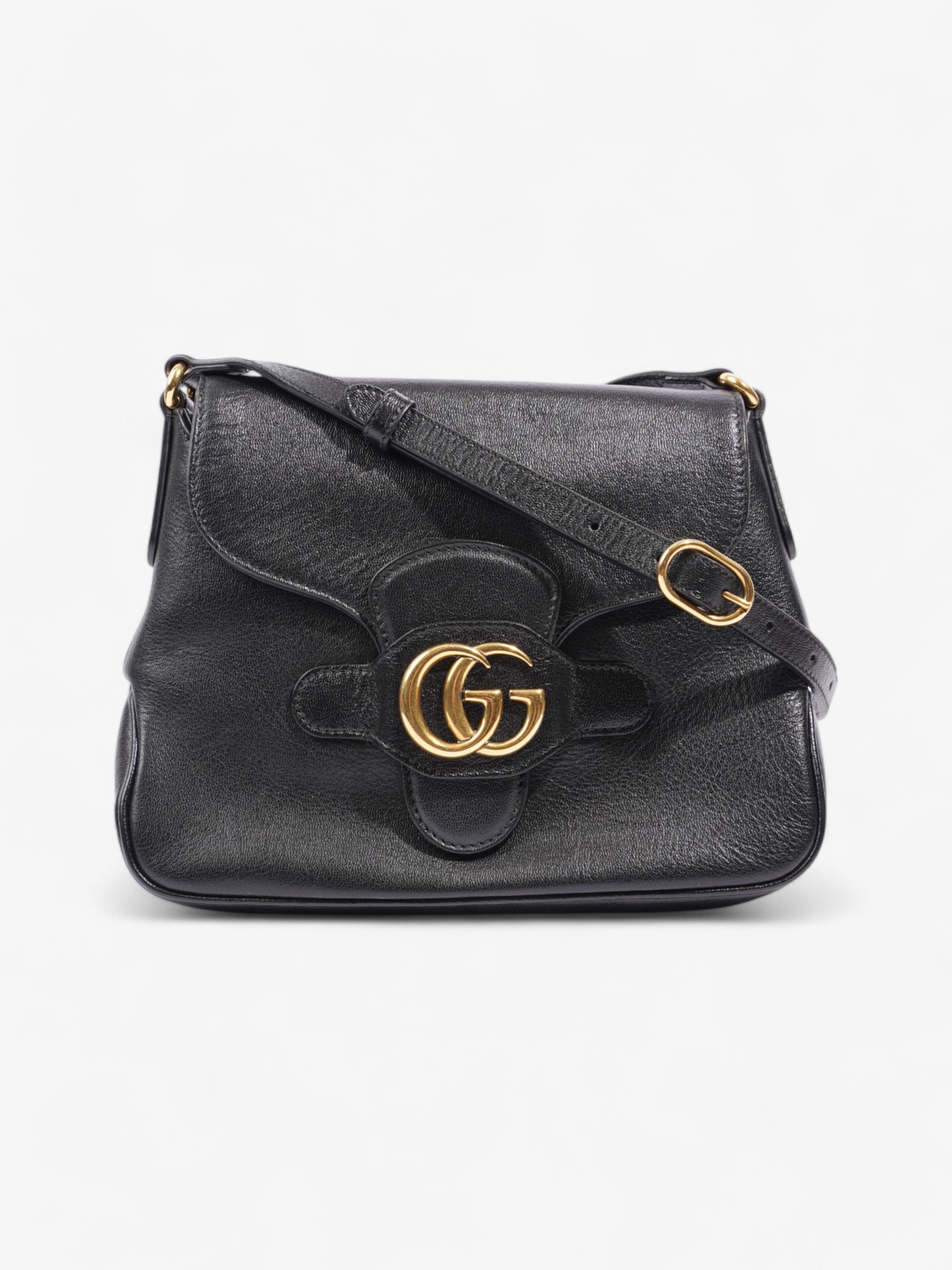 Gucci Dahlia Black Leather