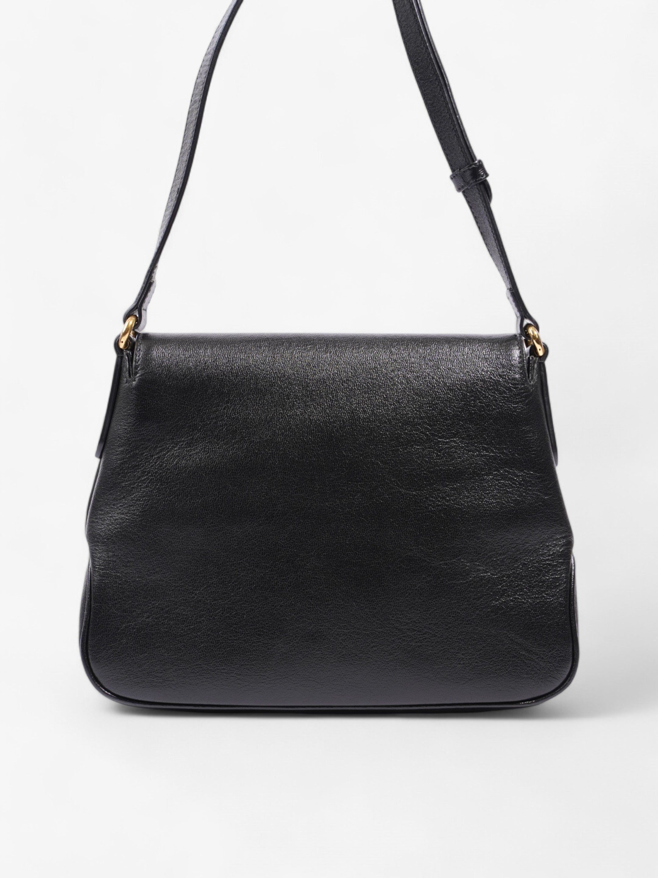 Gucci Dahlia Black Leather