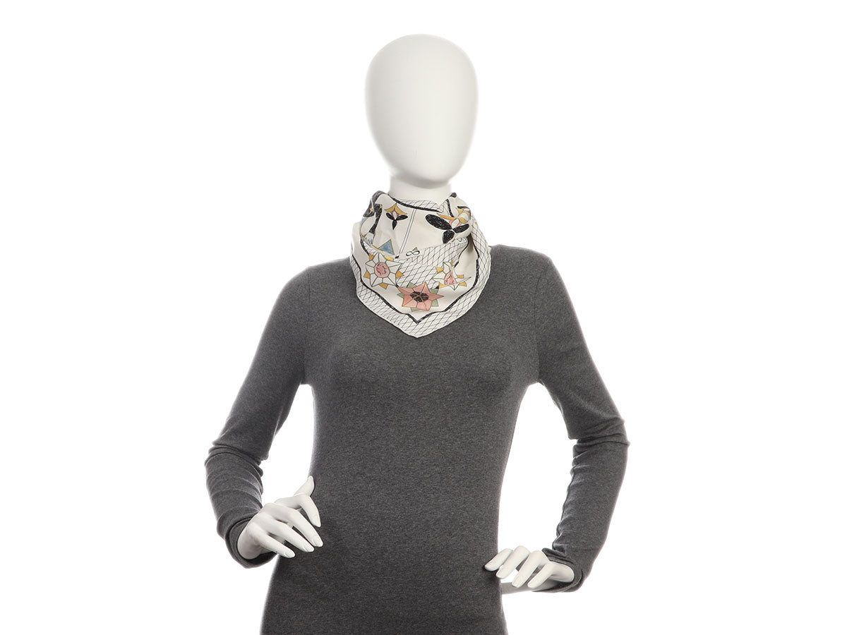Dior Le Bateleur Silk Scarf