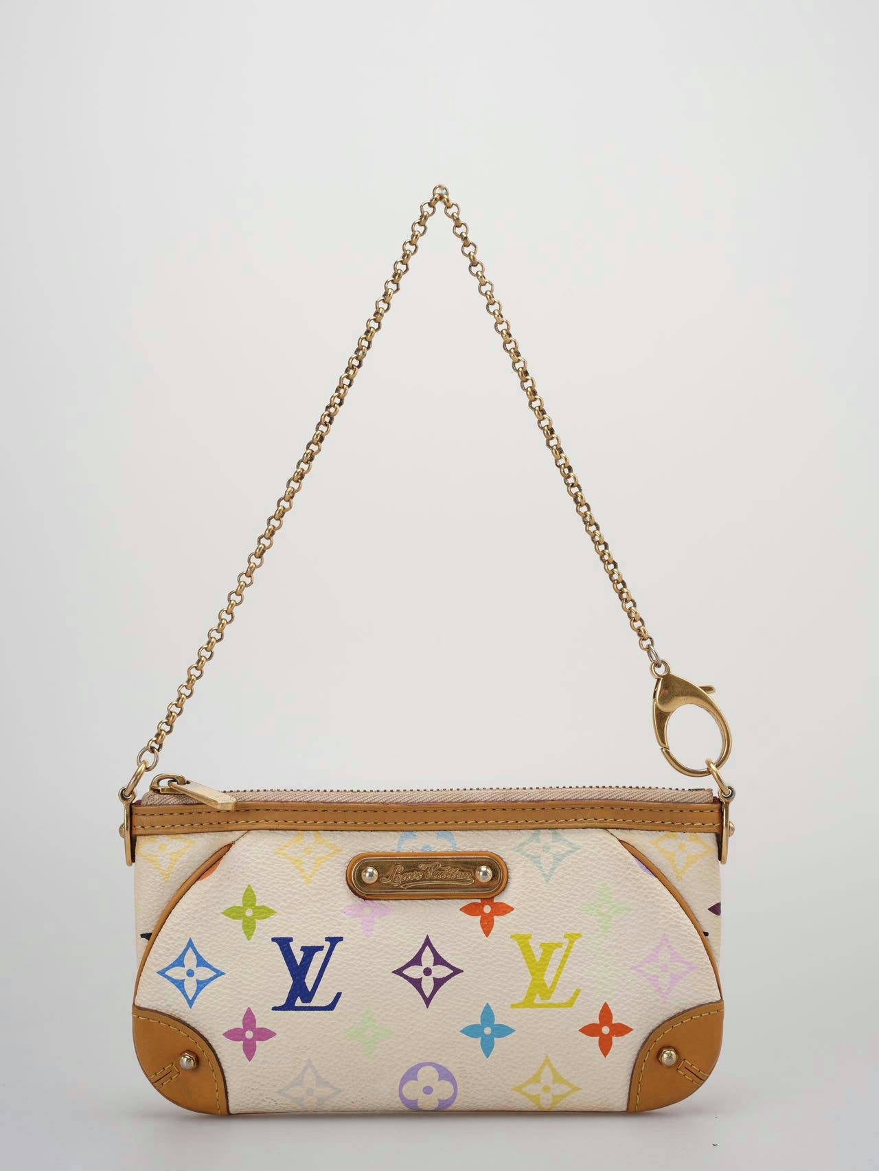 Louis Vuitton Pre-loved Multicolor 2011 Pochette Milla MM Clutch