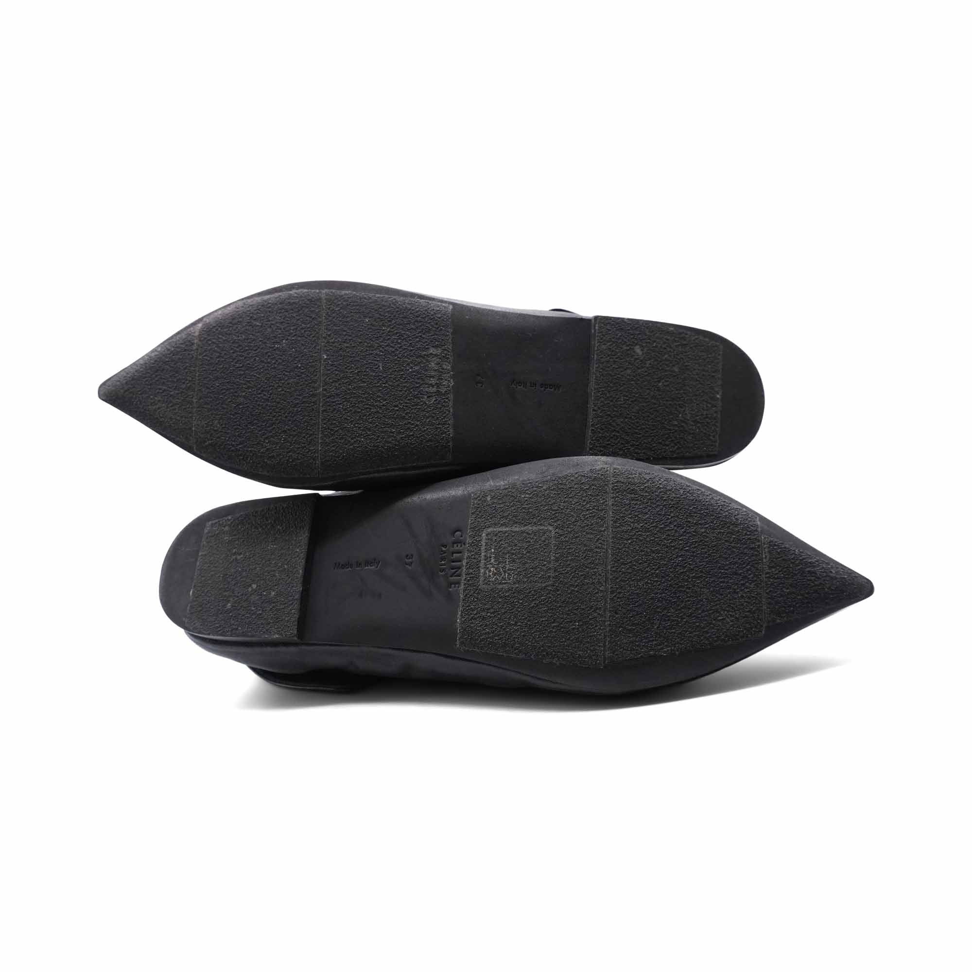 Celine Buckle Flats - Women's 37