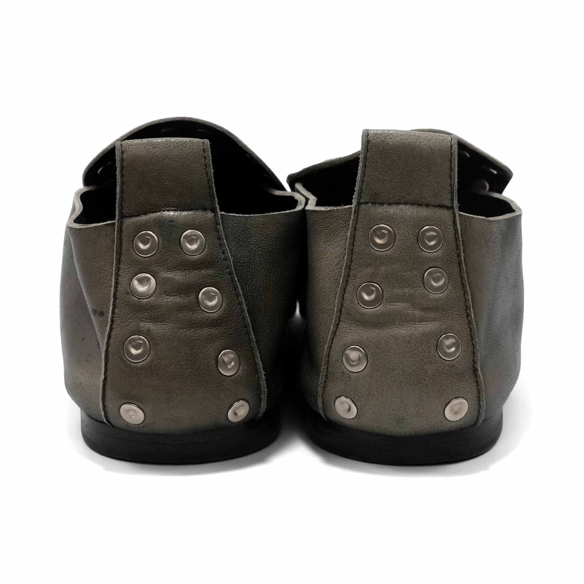 Celine Studded Loafers - Women's 37