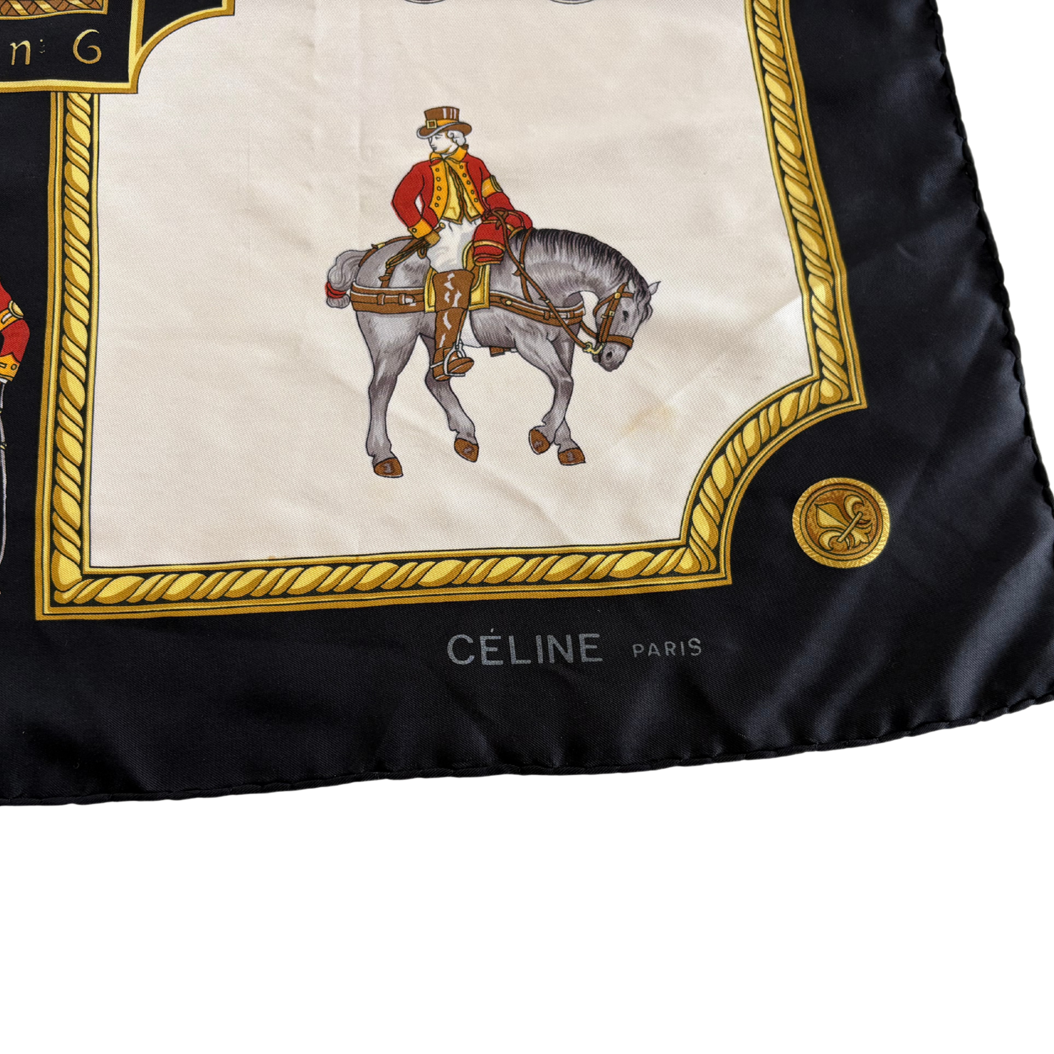 Celine 'Messageries et Diligences' Scarf