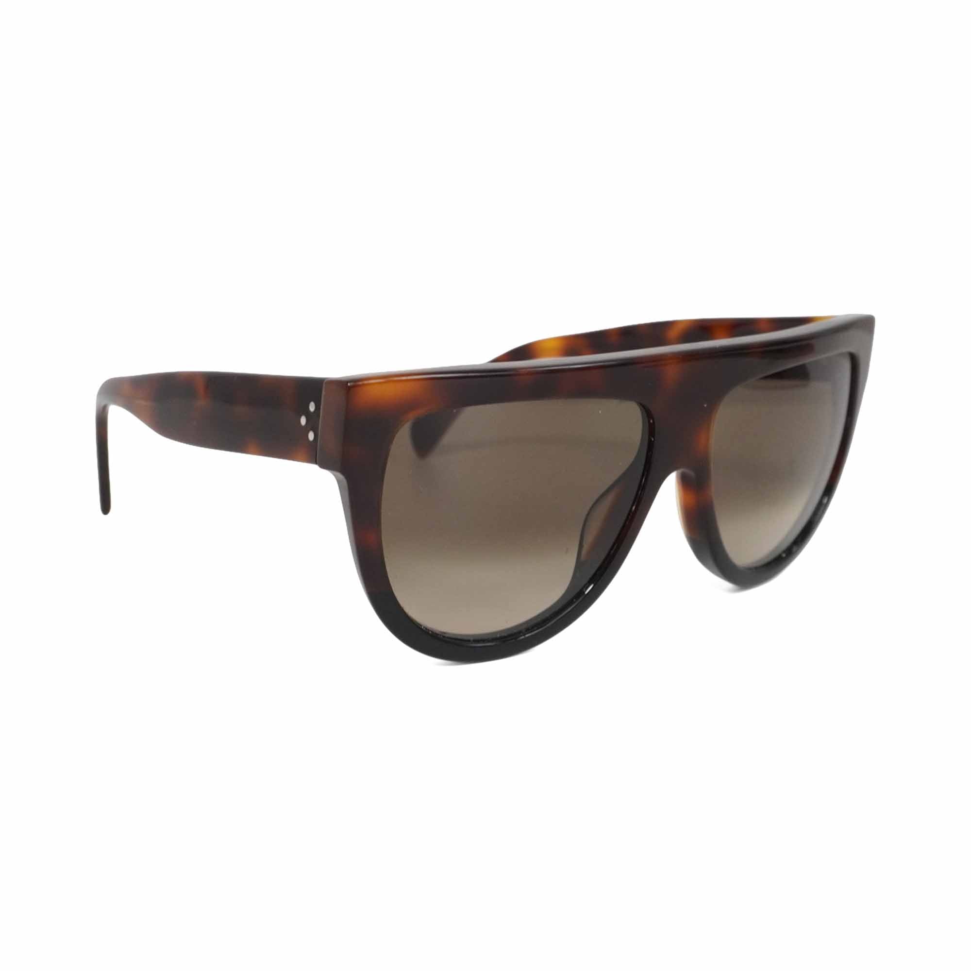 Celine Flat Top Aviator Sunglasses