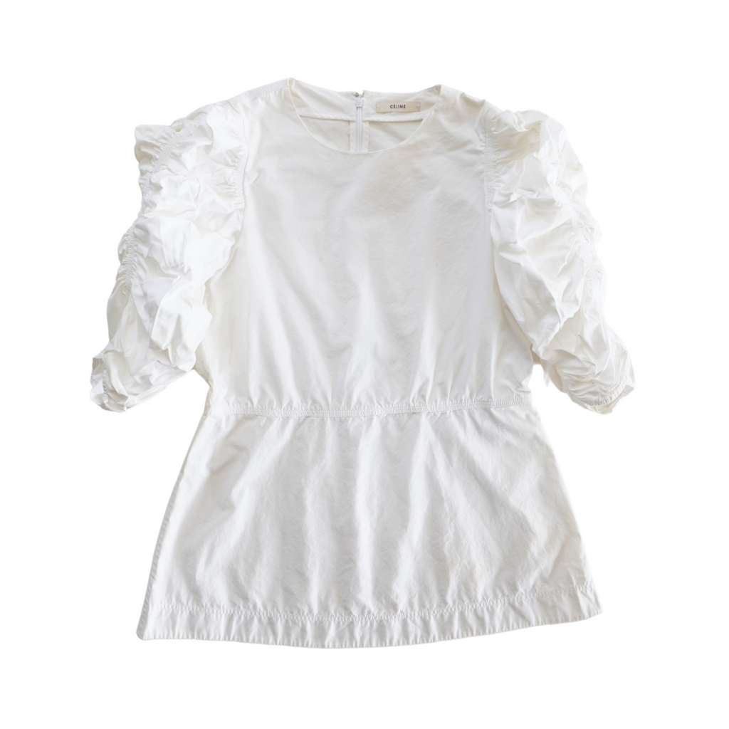 Celine Puffed Sleeve Blouse - Women's 42