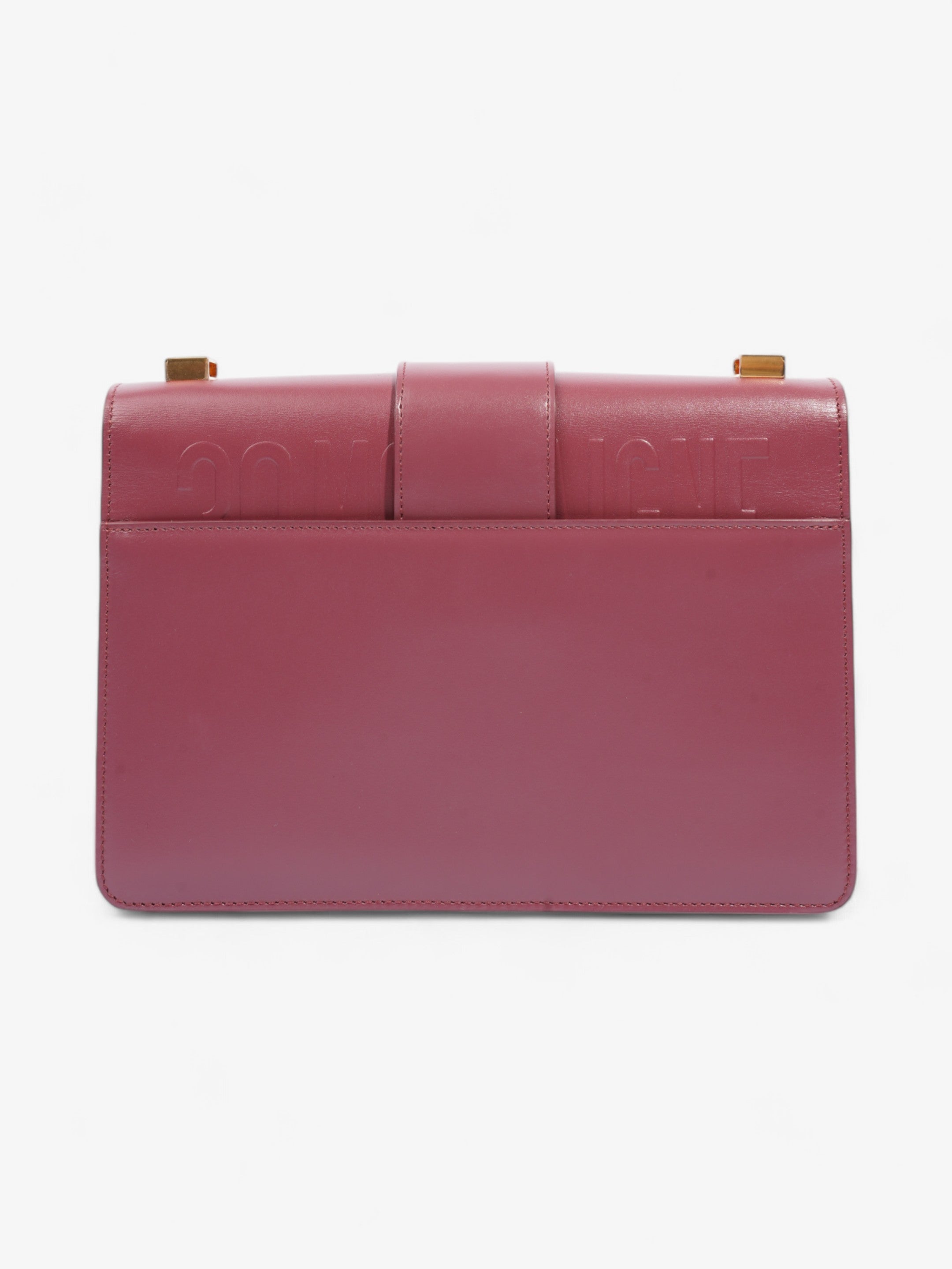 Christian Dior 30 Montaigne Dark Pink Calfskin Leather