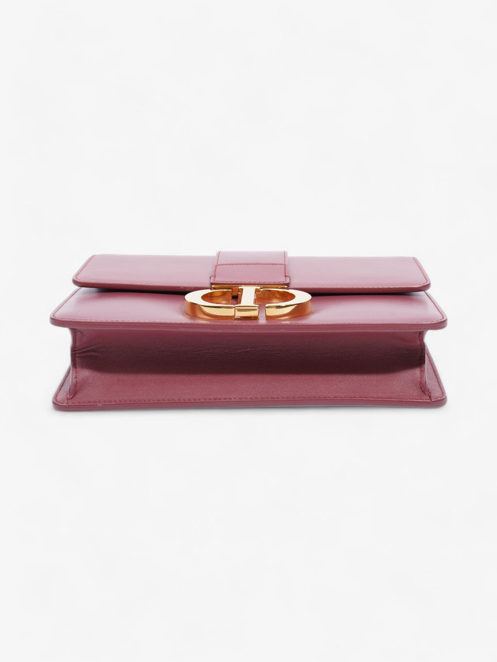 Christian Dior 30 Montaigne Dark Pink Calfskin Leather