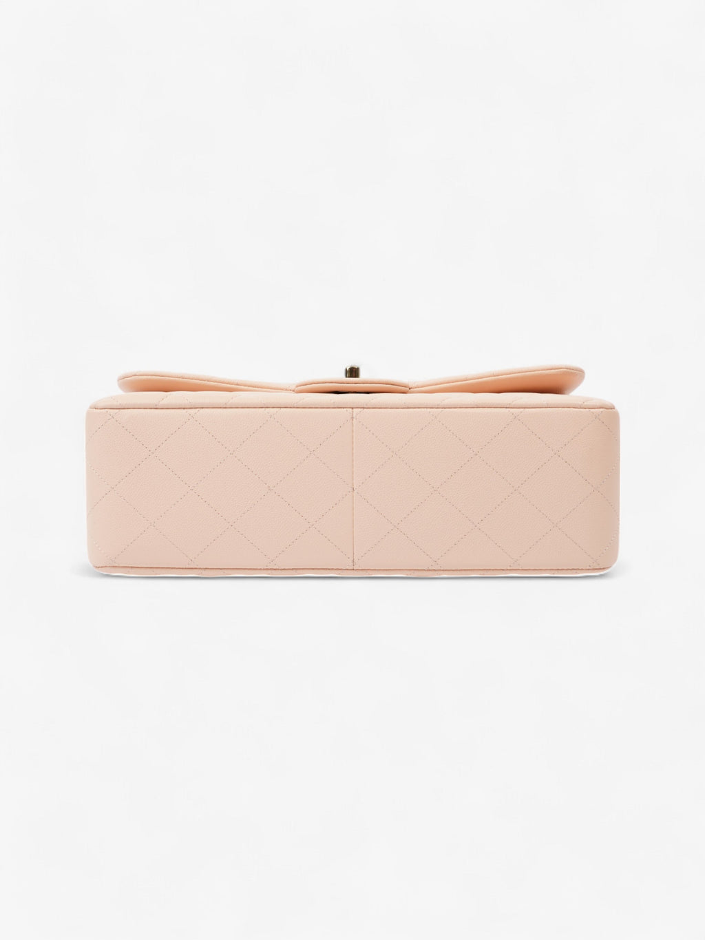 Chanel Classic Flap Nude Caviar Leather Jumbo