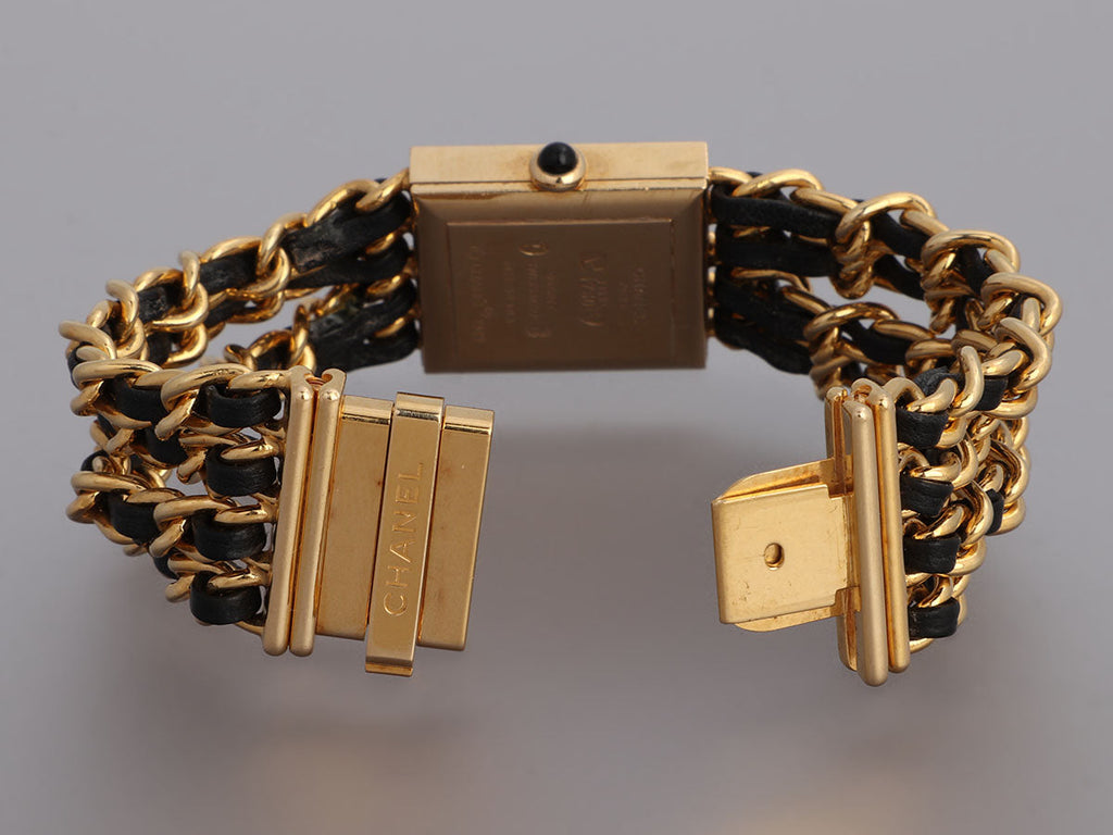 Chanel Vintage 18K Yellow Gold Mademoiselle Watch 23mm