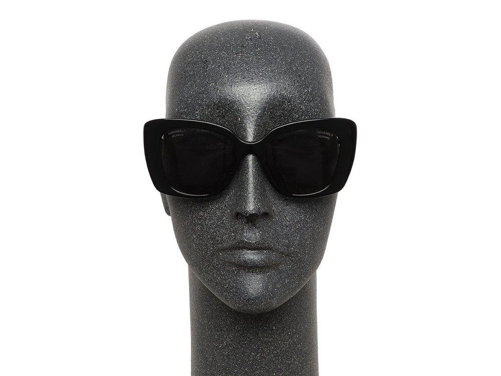Chanel Black Cat Eye Sunglasses