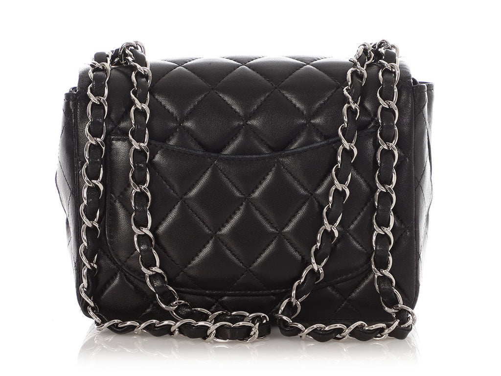 Chanel Mini Black Quilted Lambskin Classic