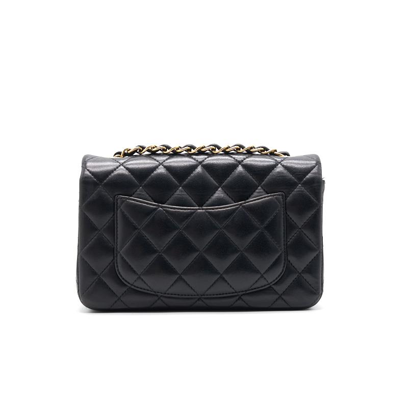 Chanel Lambskin Rectangular Mini Flap Bag