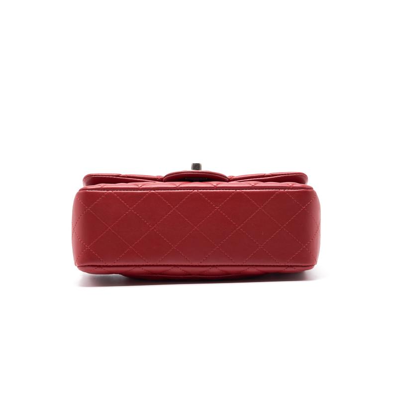 Chanel Lambskin Rectangular Mini Flap Bag