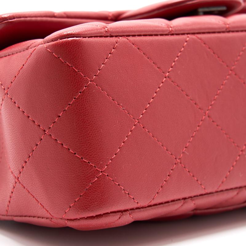 Chanel Lambskin Rectangular Mini Flap Bag