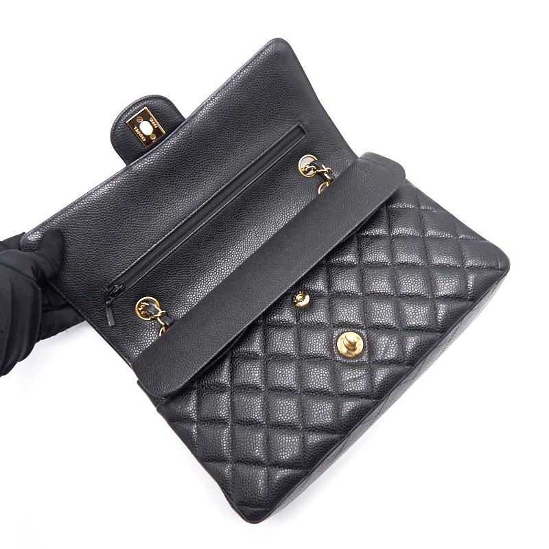 Chanel Classic Caviar Medium Double Flap