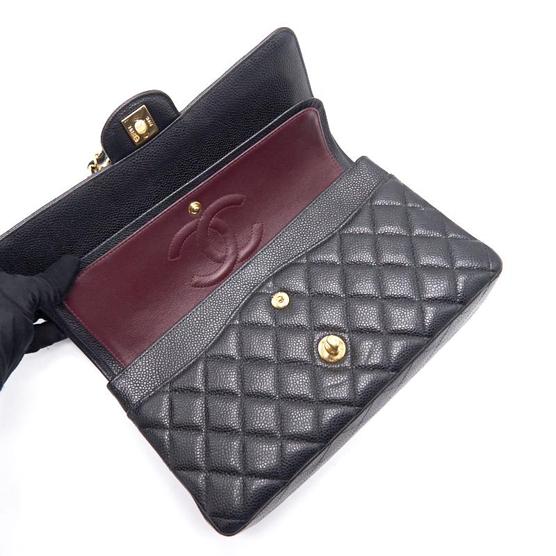 Chanel Classic Caviar Medium Double Flap