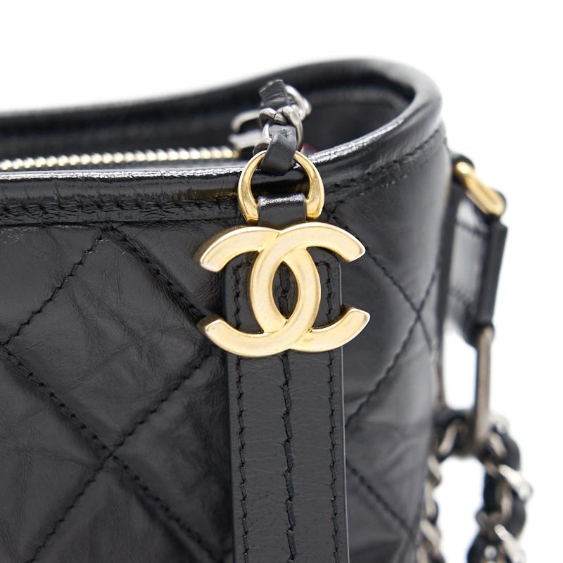Chanel’s Gabrielle Small Hobo Handbag black
